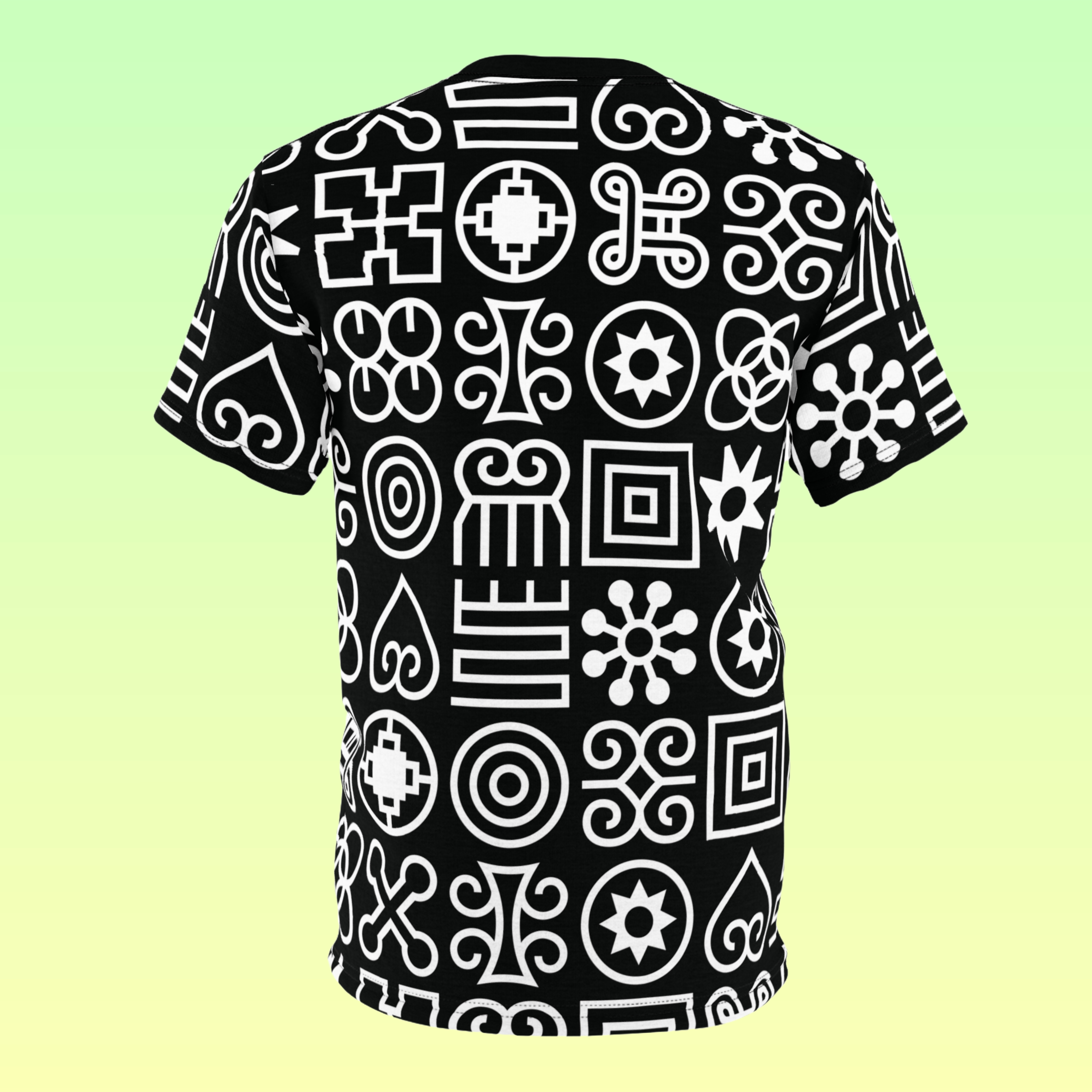 African Adinkra Pattern Unisex Tee product thumbnail image