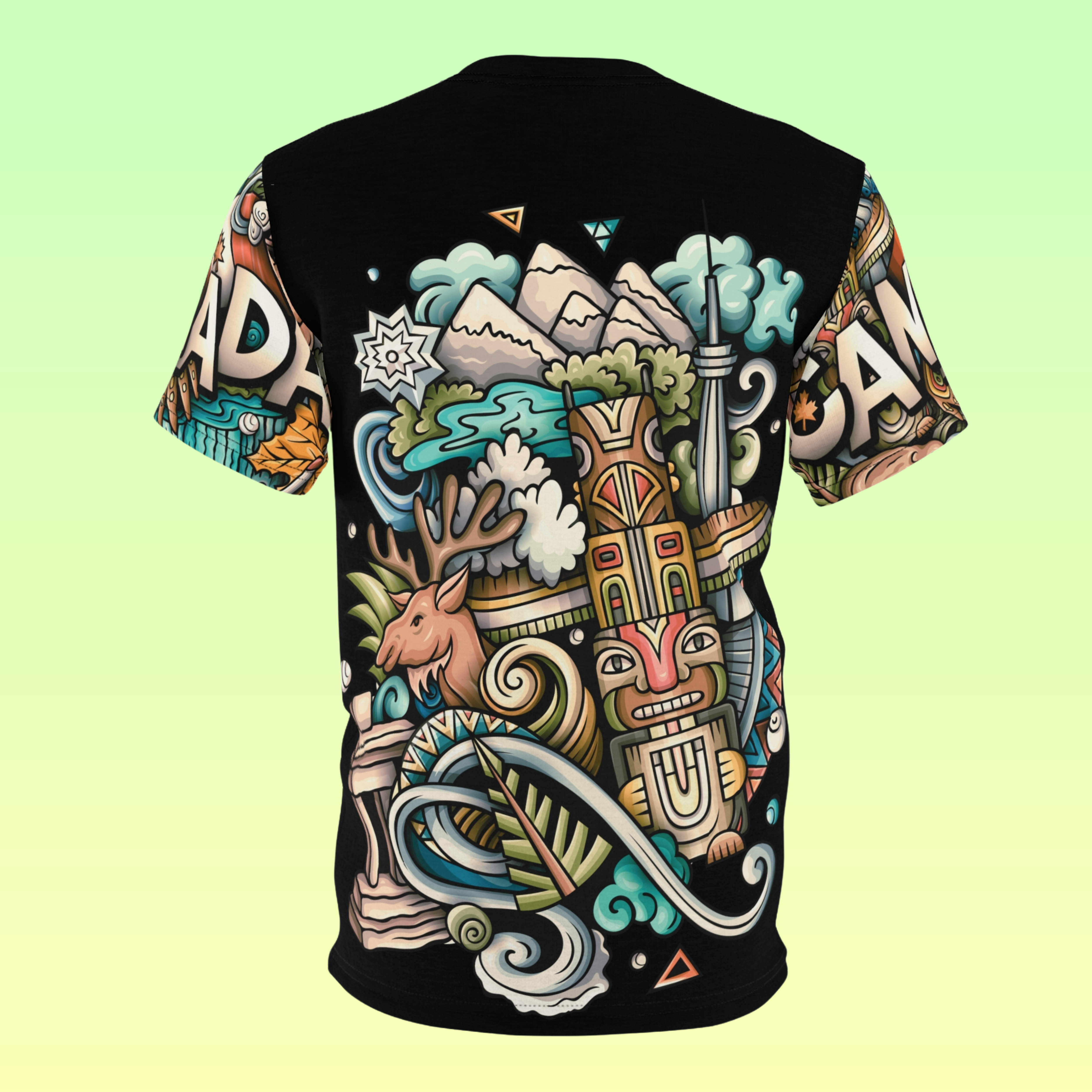 Canada Cartoon Illustration Tee product thumbnail image