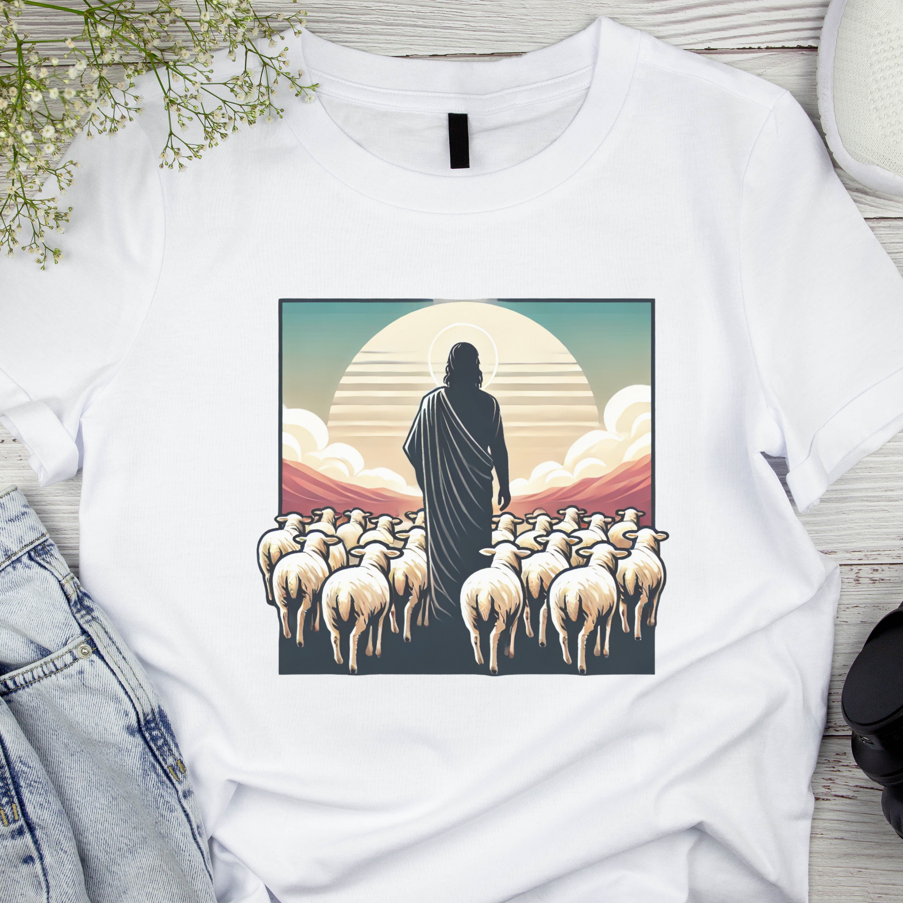Christian Unisex T-Shirt -" Ahora Somos 100" from The One Collection product thumbnail image Christian Unisex T-Shirt -" Ahora Somos 100" from The One Collection product thumbnail image