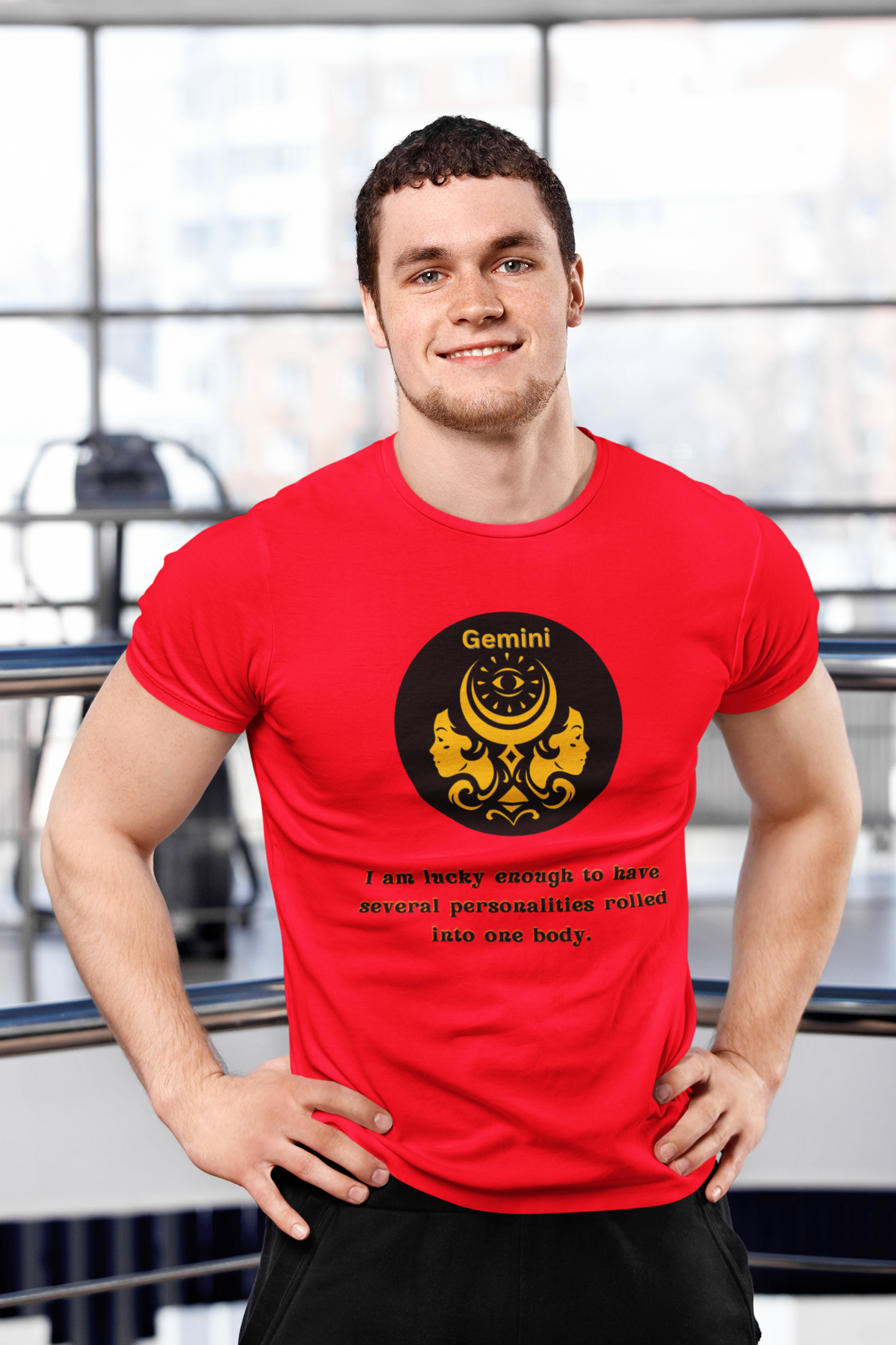 Gemini T-Shirt, Gemini Horoscope Gifts, Birth Month Gift, Zodiac Sign T-Shirt Gifts, Astrology T-Shirt, Unisex, Gift for a Gemini Horoscope