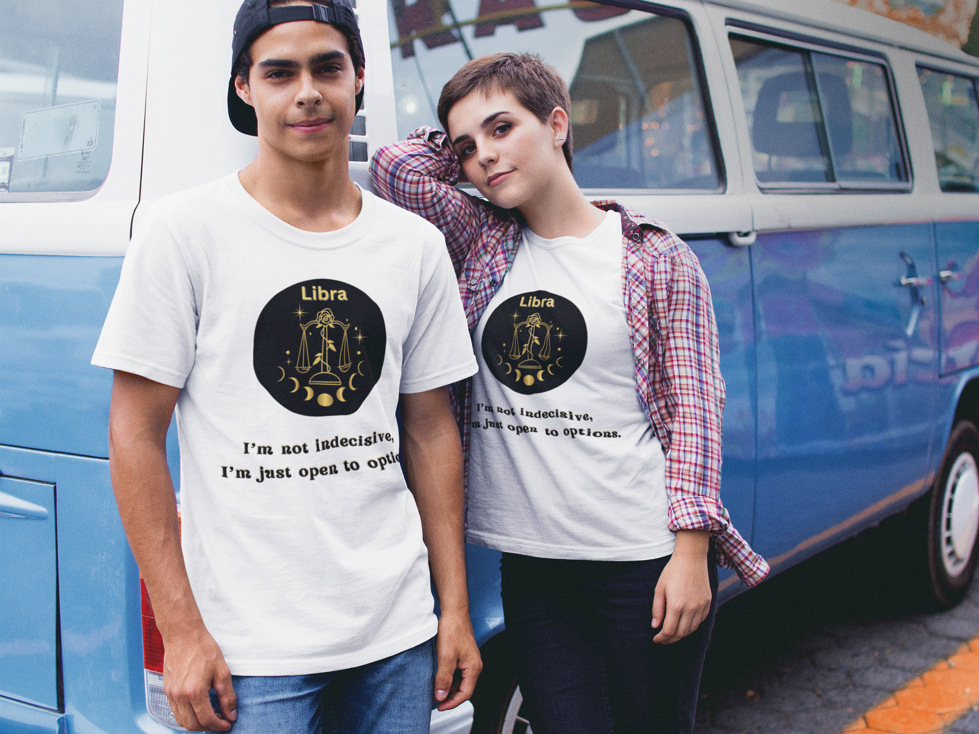 Libra T-Shirt, Libra Horoscope Gifts, Birth Month Gift, Zodiac Sign T-Shirt Gifts, Astrology Libra T-Shirt, Unisex, Gift for a Libra Horoscope product thumbnail image