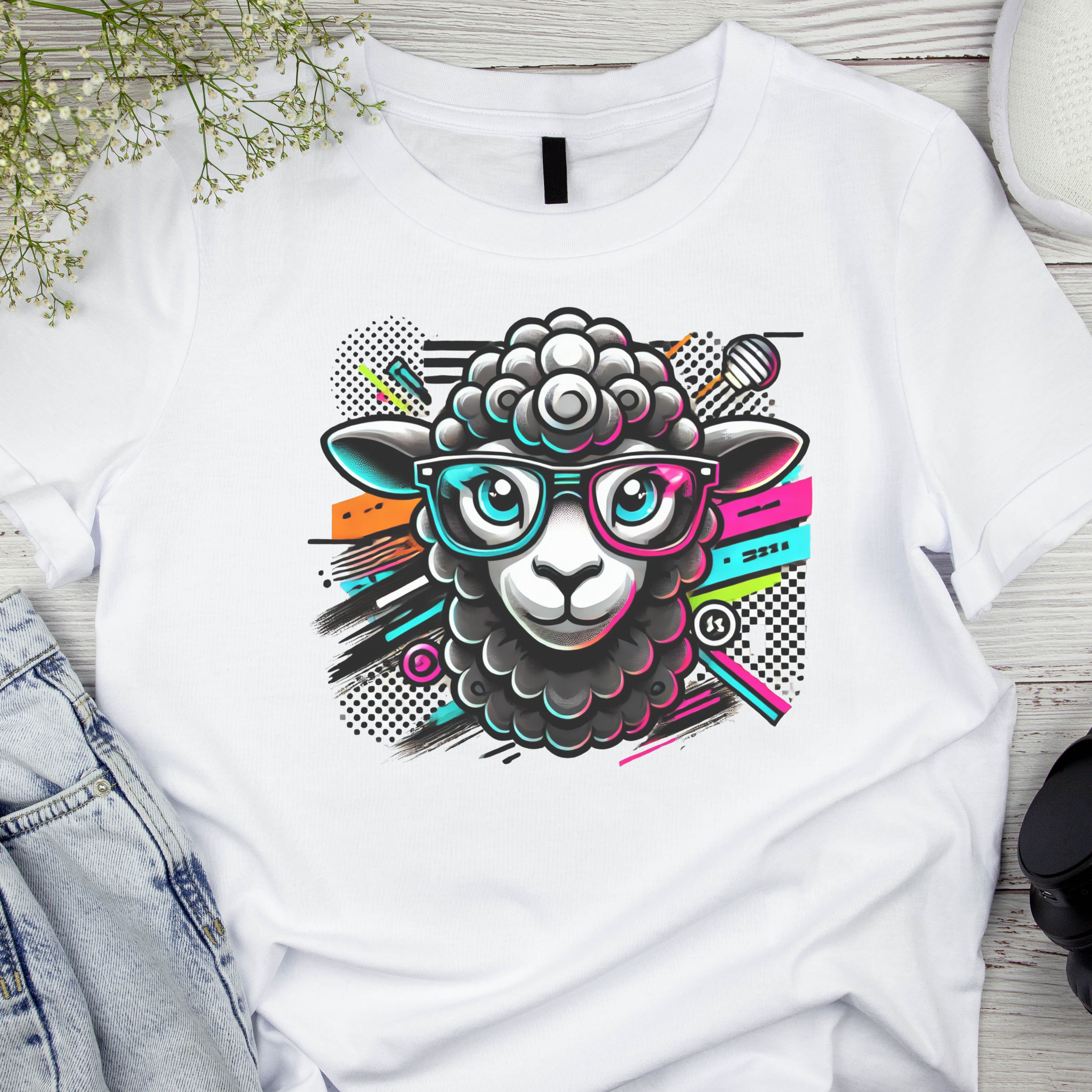 The Black Sheep -From The One Collection Unisex Soft style T-Shirt product thumbnail image The Black Sheep -From The One Collection Unisex Soft style T-Shirt product thumbnail image