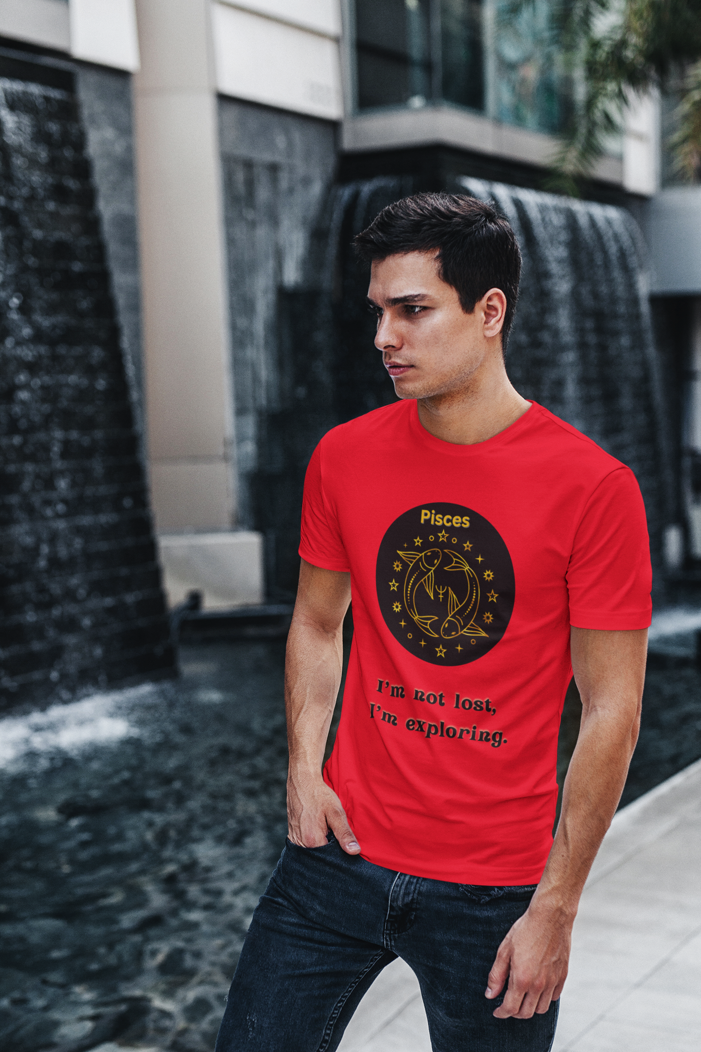 Pisces T-Shirt, Pisces Horoscope Gift, Birth Month Gift, Zodiac Sign T-Shirt Gift, Astrology Pisces T-Shirt, Unisex, Gift for a Pisces Horoscope