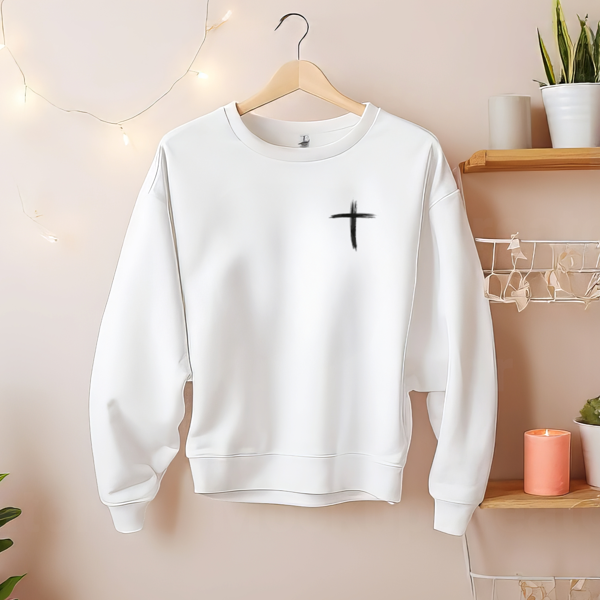 God is Good | Matthew 1:21 Crewneck Sweatshirt