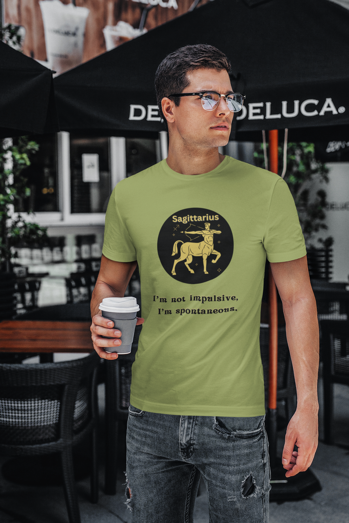 Sagittarius T-Shirt, Sagittarius Horoscope Gift, Birth Month Gift, Zodiac Sign T-Shirt Gift, Astrology Sagittarius T-Shirt, Unisex, Gift for a Sagittarius Horoscope product thumbnail image
