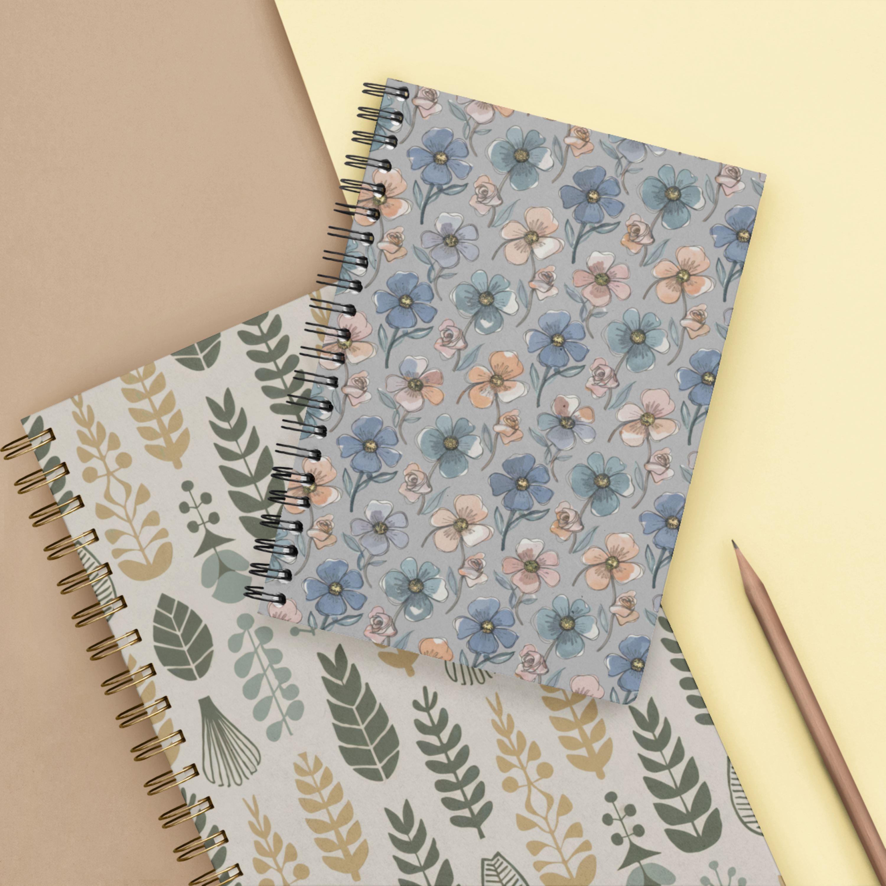 Whimsical Blooms Spiral Notebook - Ruled Line product thumbnail image Whimsical Blooms Spiral Notebook - Ruled Line product thumbnail image
