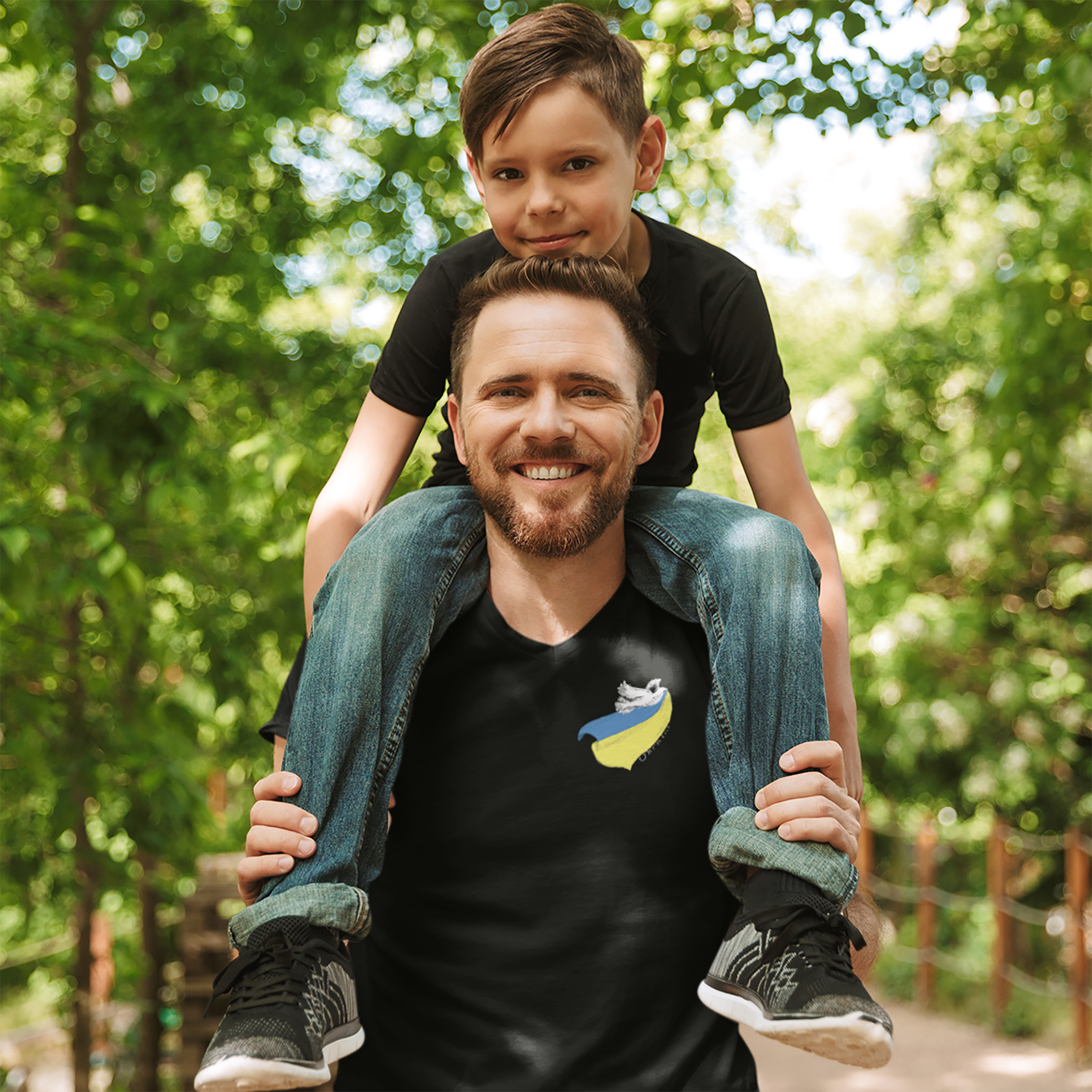 Dove of Peace Tee – Ukrainian Flag Dove Design Unisex Cotton T-Shirt, Unisex Heavy Cotton Tee – Express Delivery available product thumbnail image Dove of Peace Tee – Ukrainian Flag Dove Design Unisex Cotton T-Shirt, Unisex Heavy Cotton Tee – Express Delivery available product thumbnail image