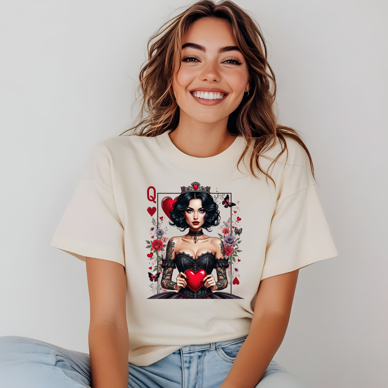 Queen of Hearts T-Shirt product thumbnail image Queen of Hearts T-Shirt product thumbnail image