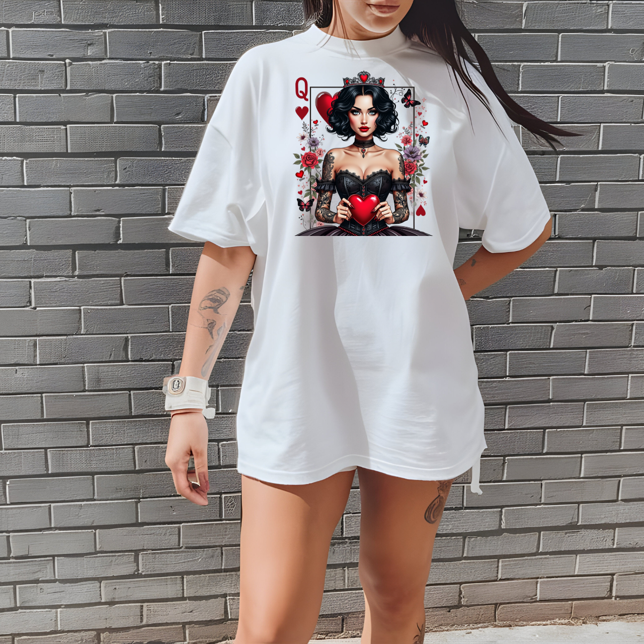 Queen of Hearts T-Shirt product thumbnail image Queen of Hearts T-Shirt product thumbnail image