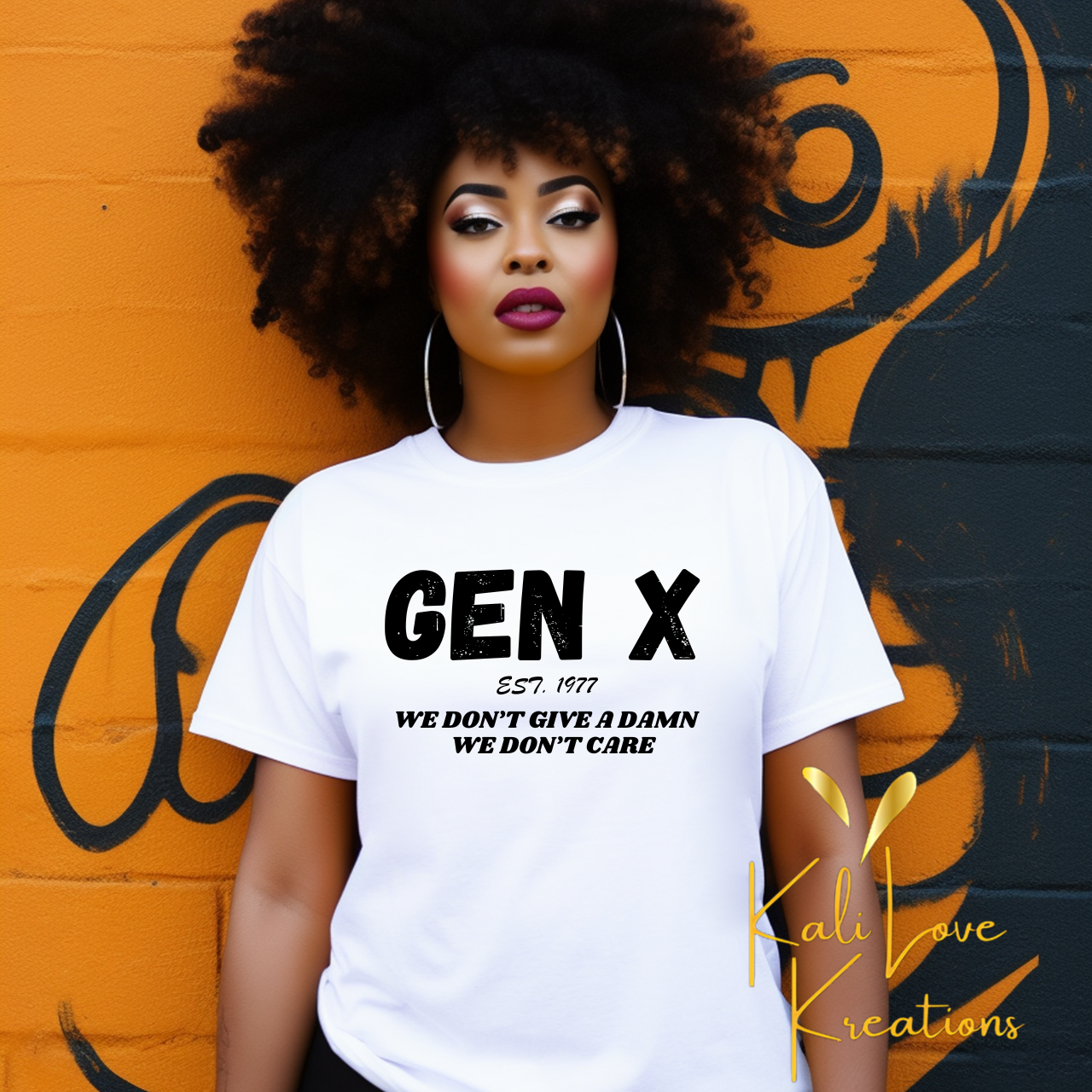Generation X T-Shirt Personalized with Established Year