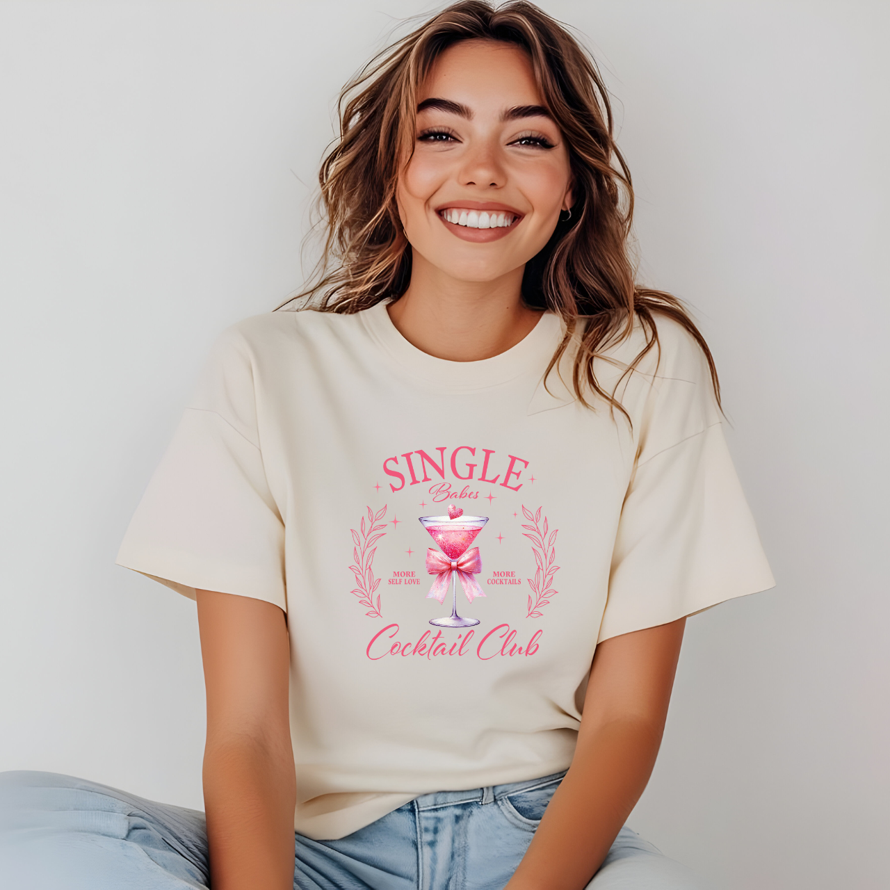 Single Girls Cocktail Club T-Shirt product thumbnail image Single Girls Cocktail Club T-Shirt product thumbnail image