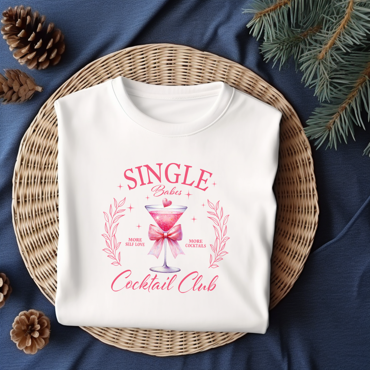 Single Girls Cocktail Club T-Shirt product thumbnail image Single Girls Cocktail Club T-Shirt product thumbnail image