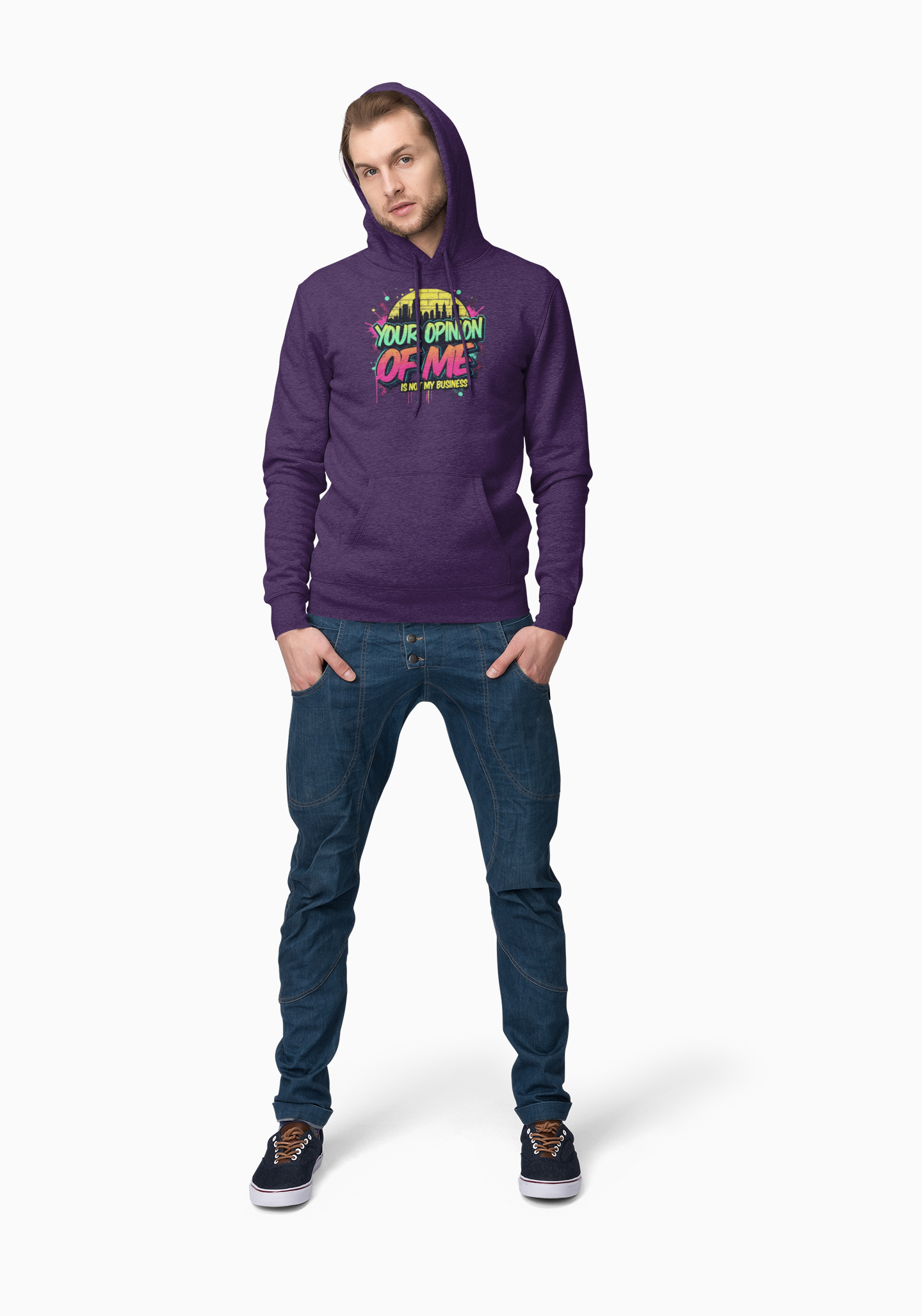 Your Opinion Of Me Is Not My Business ™ Hooded Sweatshirt product thumbnail image