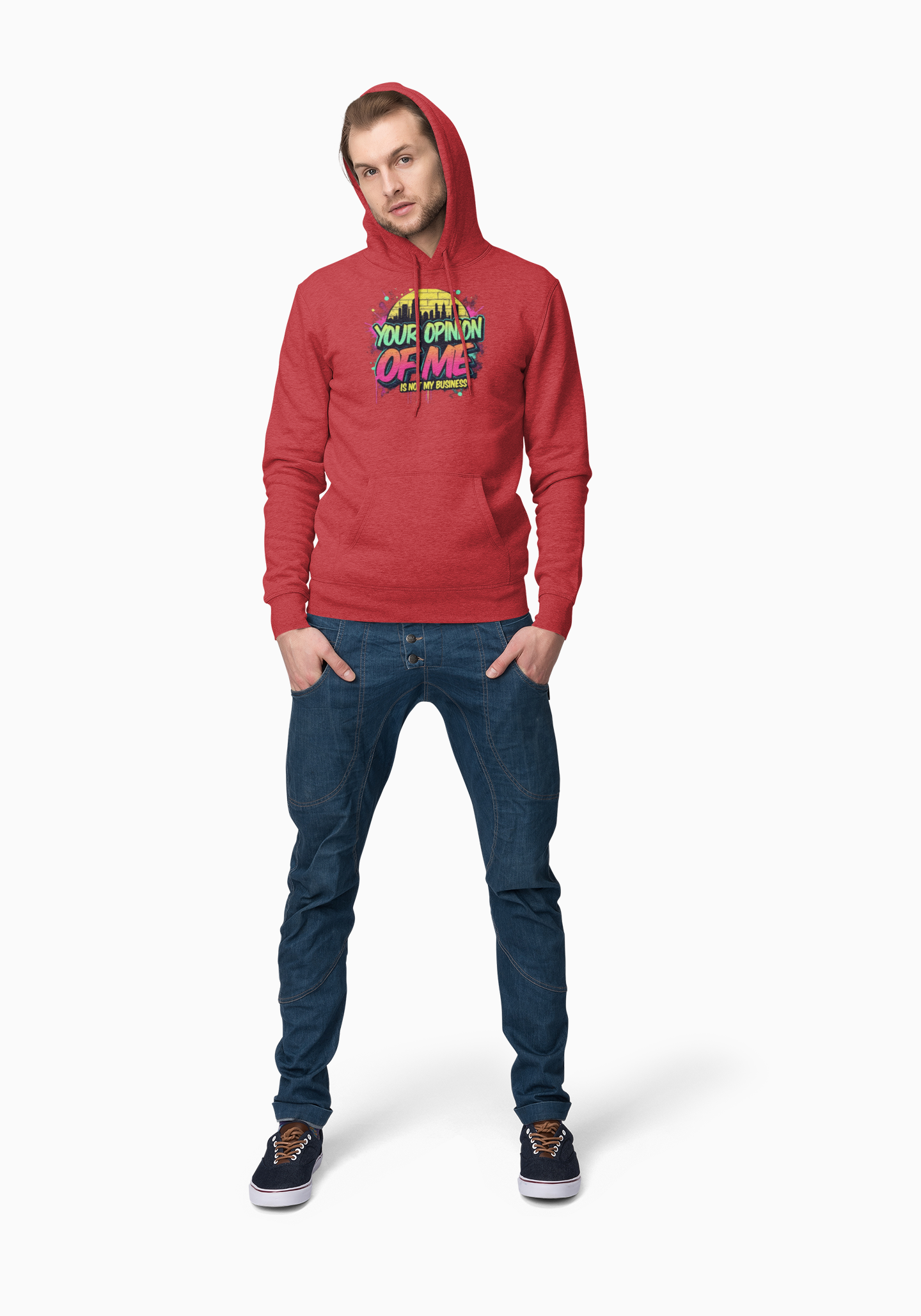 Your Opinion Of Me Is Not My Business ™ Hooded Sweatshirt product thumbnail image