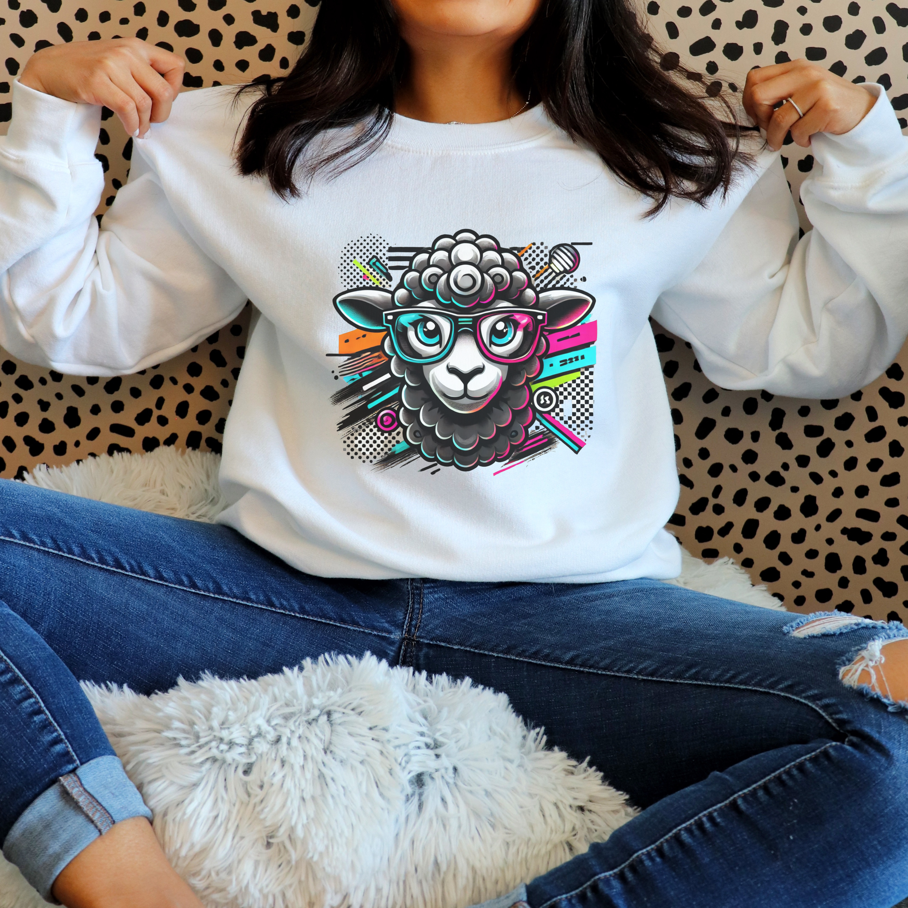 Christian Unisex Sweatshirt - Tha Black Sheep from The One Collection product thumbnail image Christian Unisex Sweatshirt - Tha Black Sheep from The One Collection product thumbnail image