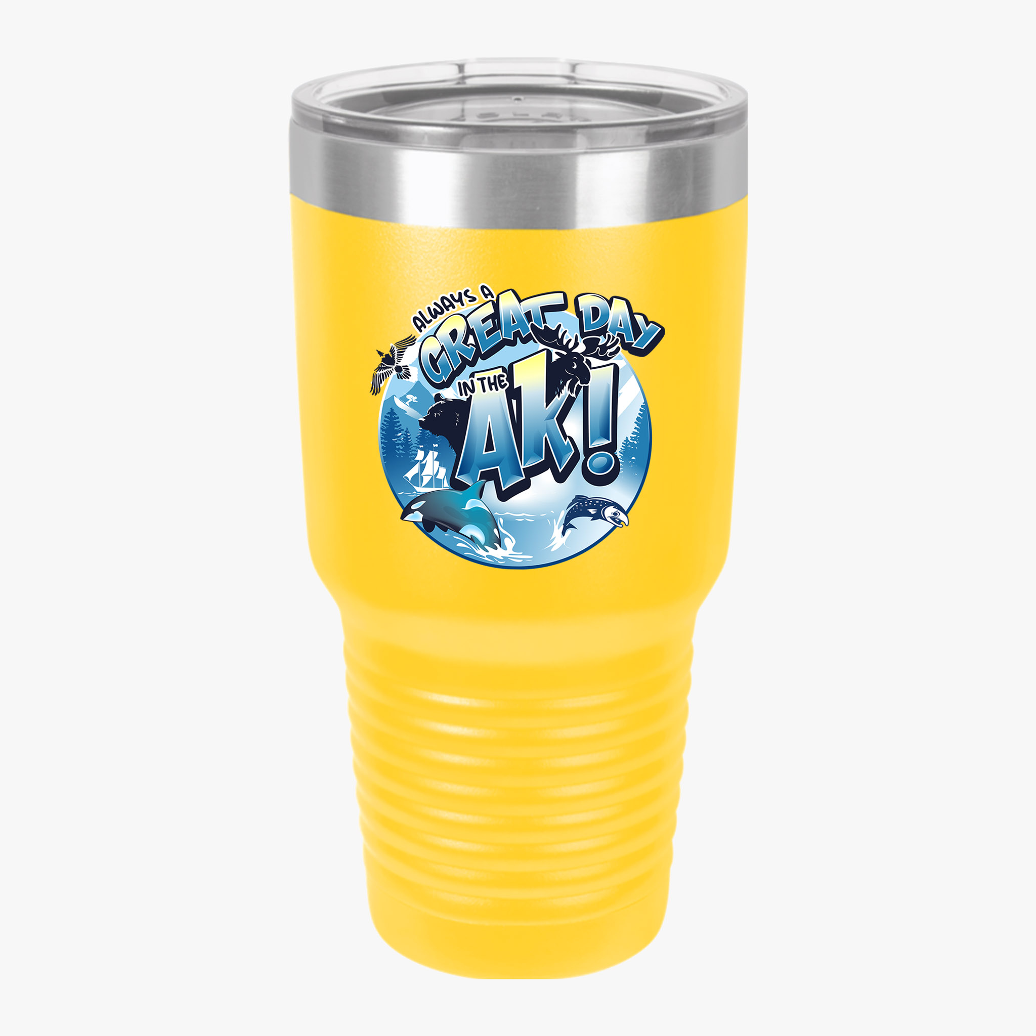 Great Day in the AK! Insulated 30oz product thumbnail image Great Day in the AK! Insulated 30oz product thumbnail image