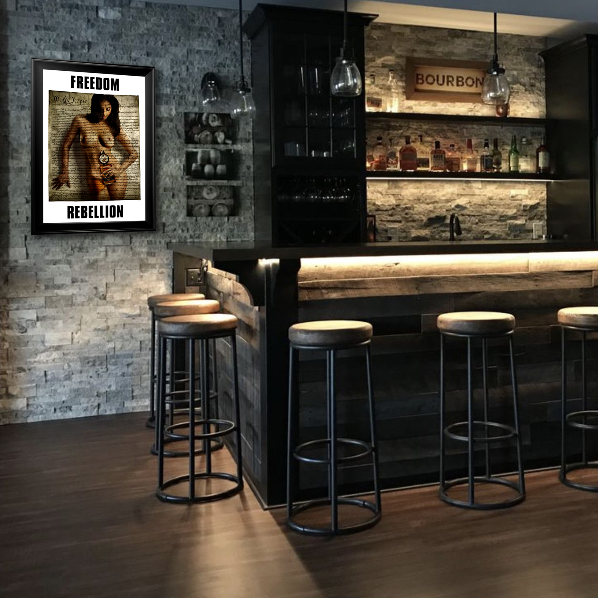 WE THE BADASS PEOPLE Poster product thumbnail image WE THE BADASS PEOPLE Poster product thumbnail image