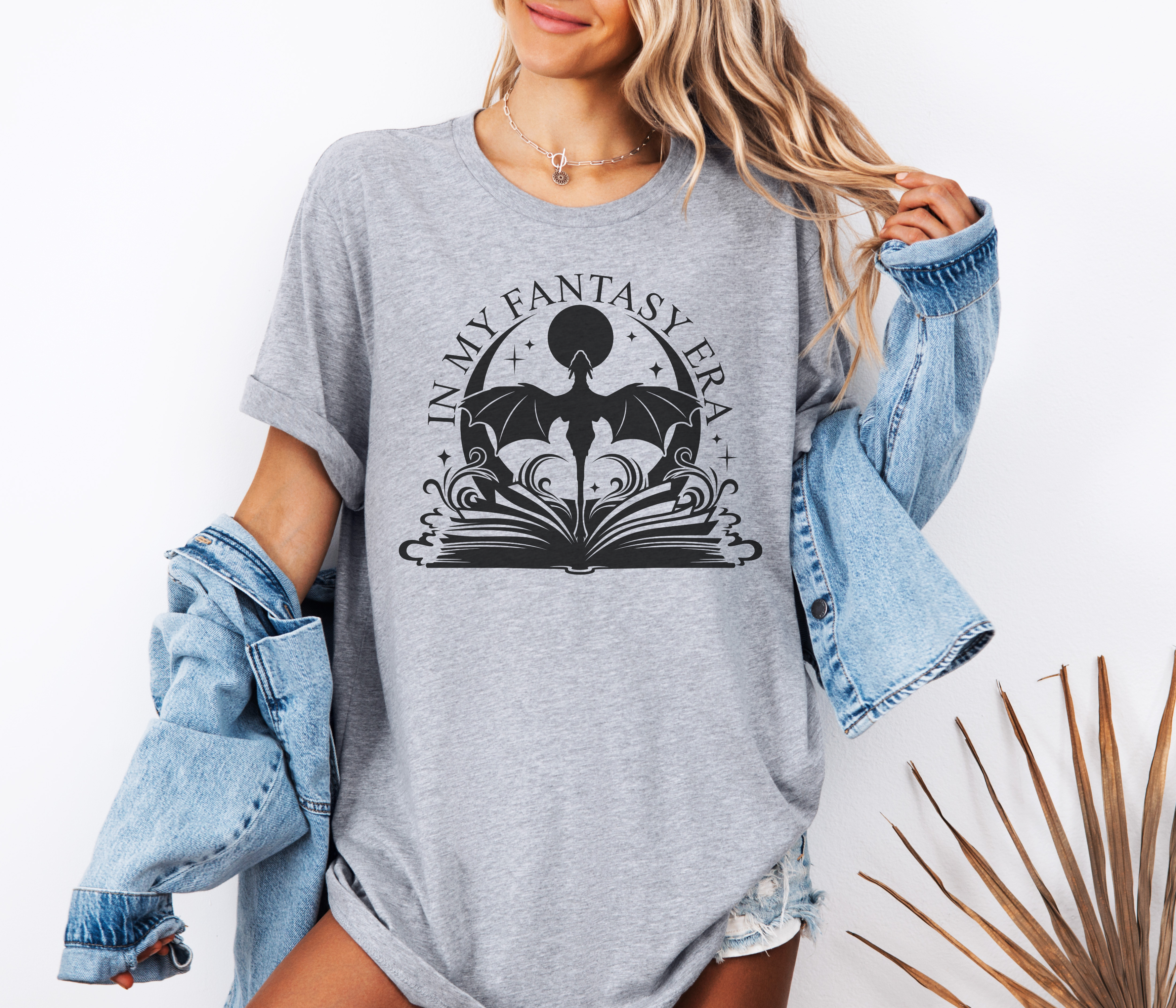 Dragon Shirt, Fantasy Era Unisex Tee product thumbnail image Dragon Shirt, Fantasy Era Unisex Tee product thumbnail image