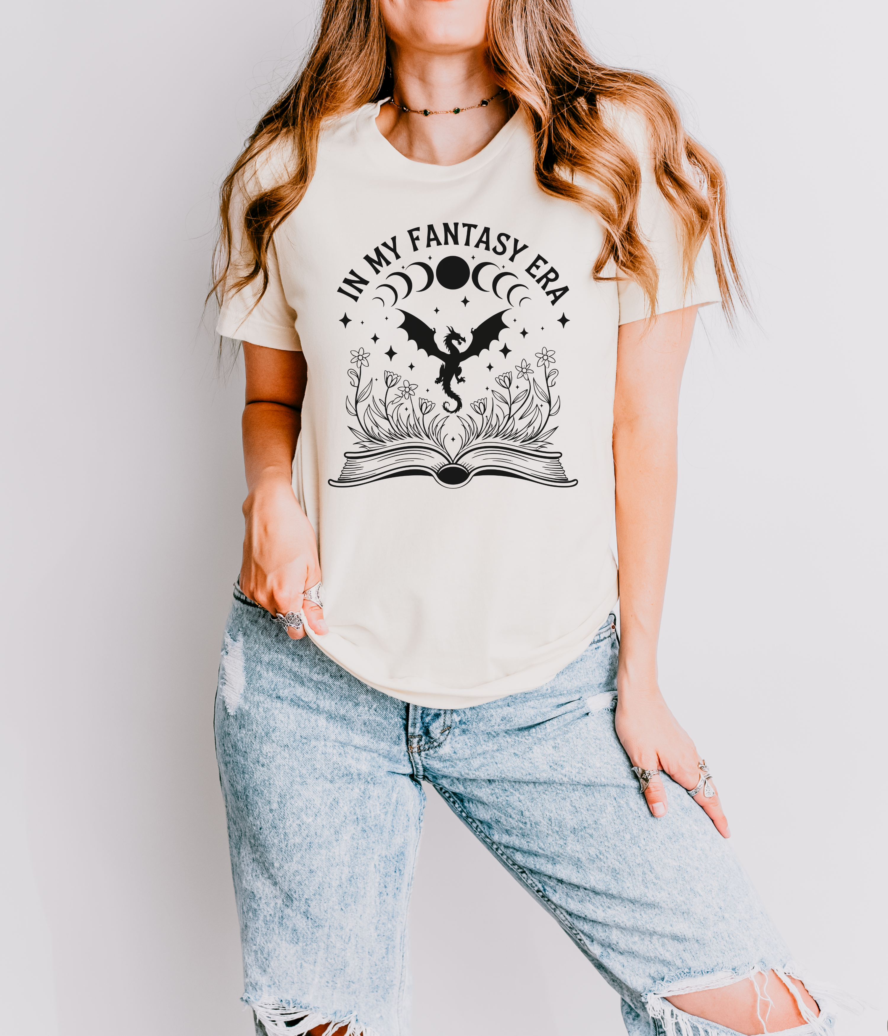 Dragon Shirt, Fantasy Era Unisex Tee product thumbnail image Dragon Shirt, Fantasy Era Unisex Tee product thumbnail image