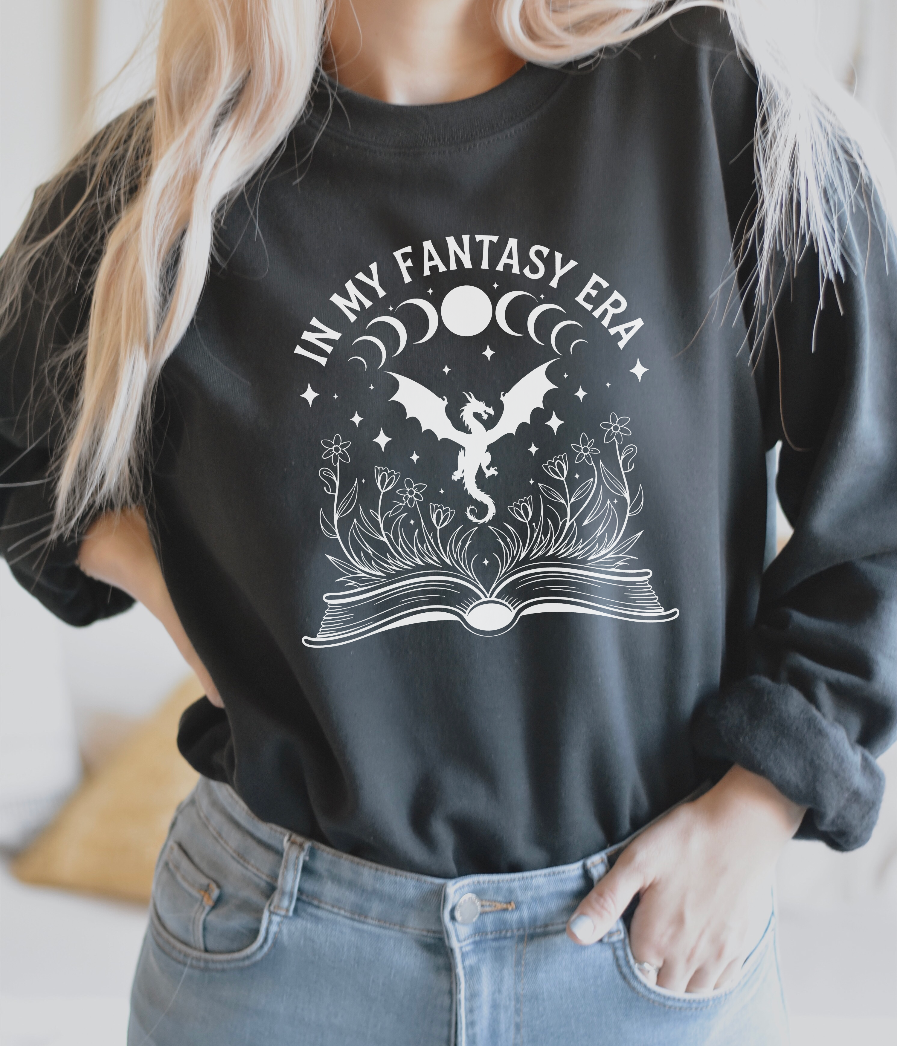 Dragon Fantasy Crewneck Sweatshirt product thumbnail image Dragon Fantasy Crewneck Sweatshirt product thumbnail image