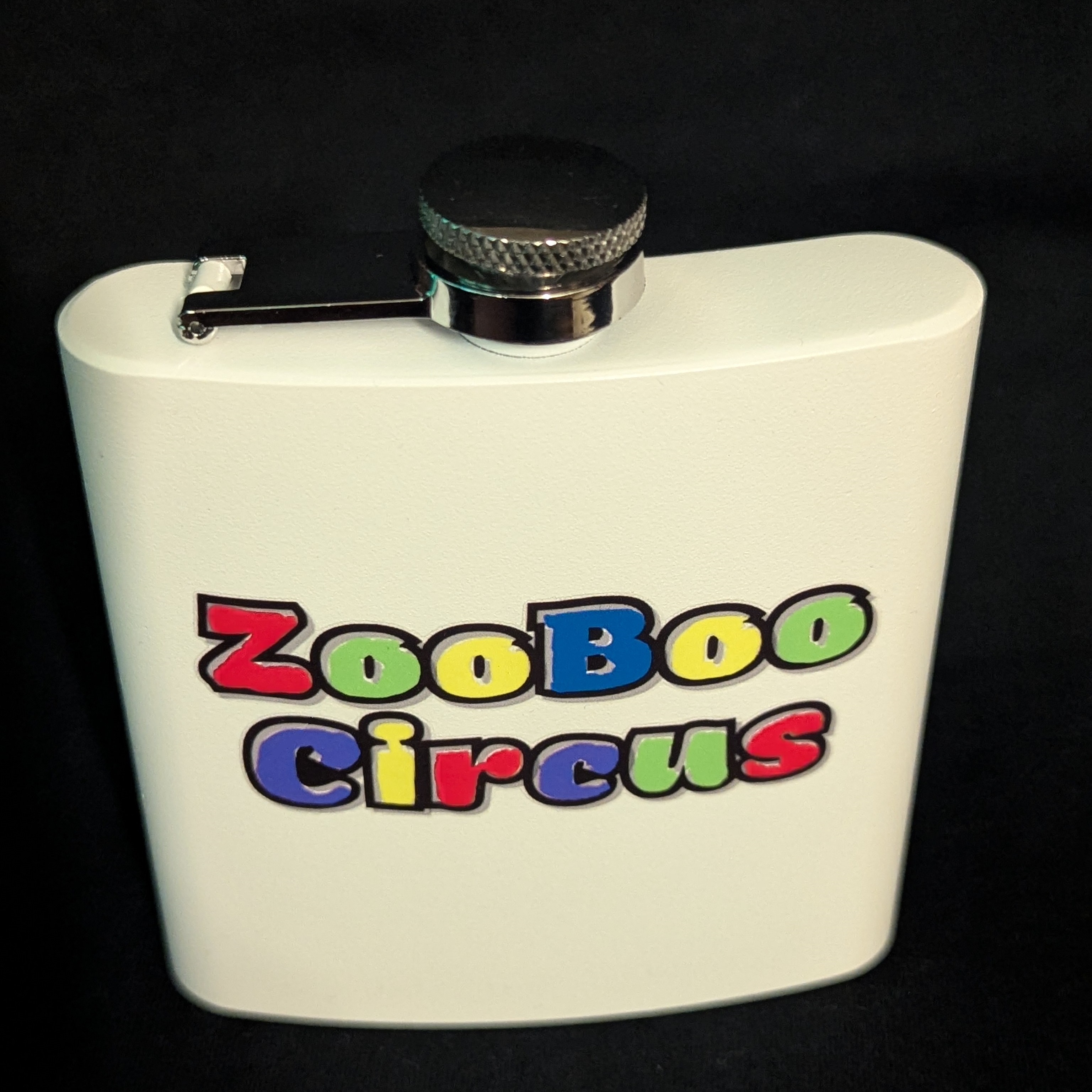The ZooBoo Boozer Stainless Steel Flask - Fun Colorful 6oz Drinkware for Parties & Celebrations The ZooBoo Boozer Stainless Steel Flask - Fun Colorful 6oz Drinkware for Parties & Celebrations