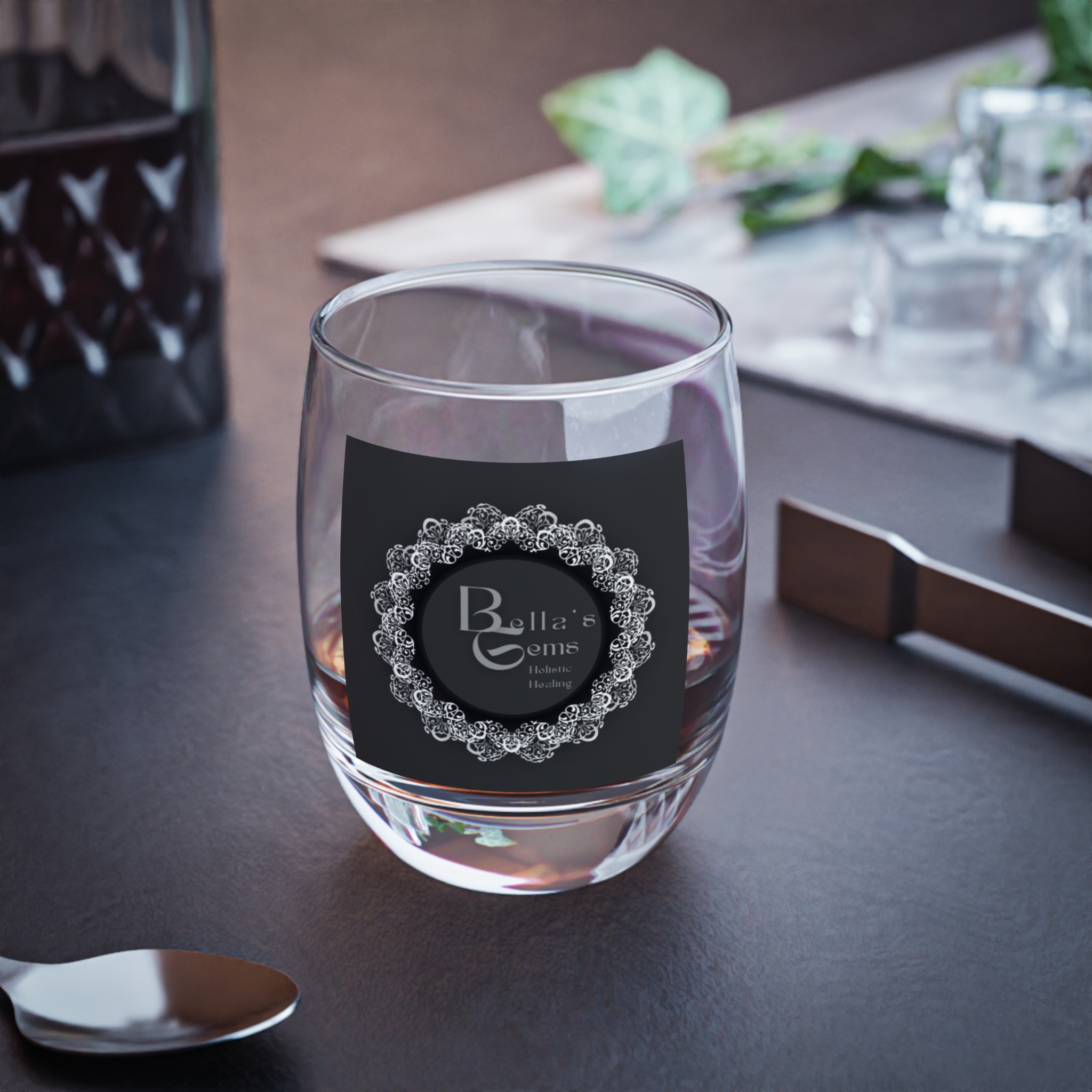 Bella's Custom Whiskey Glass product thumbnail image