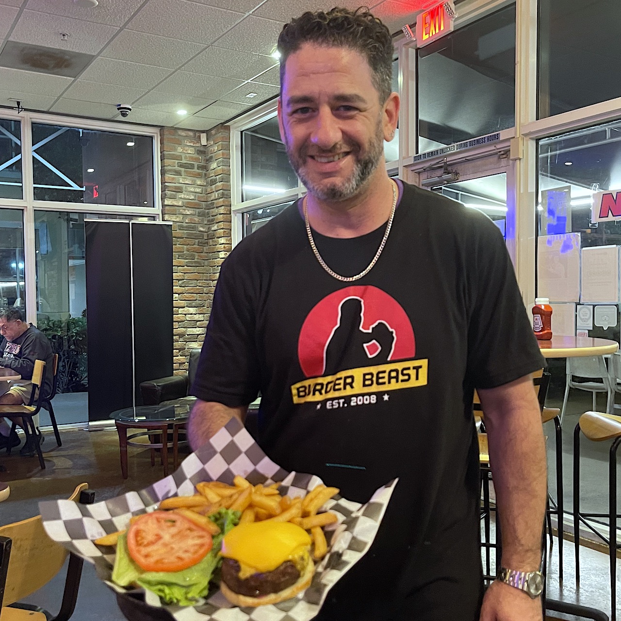 Classic Burger Beast Logo Tee product thumbnail image
