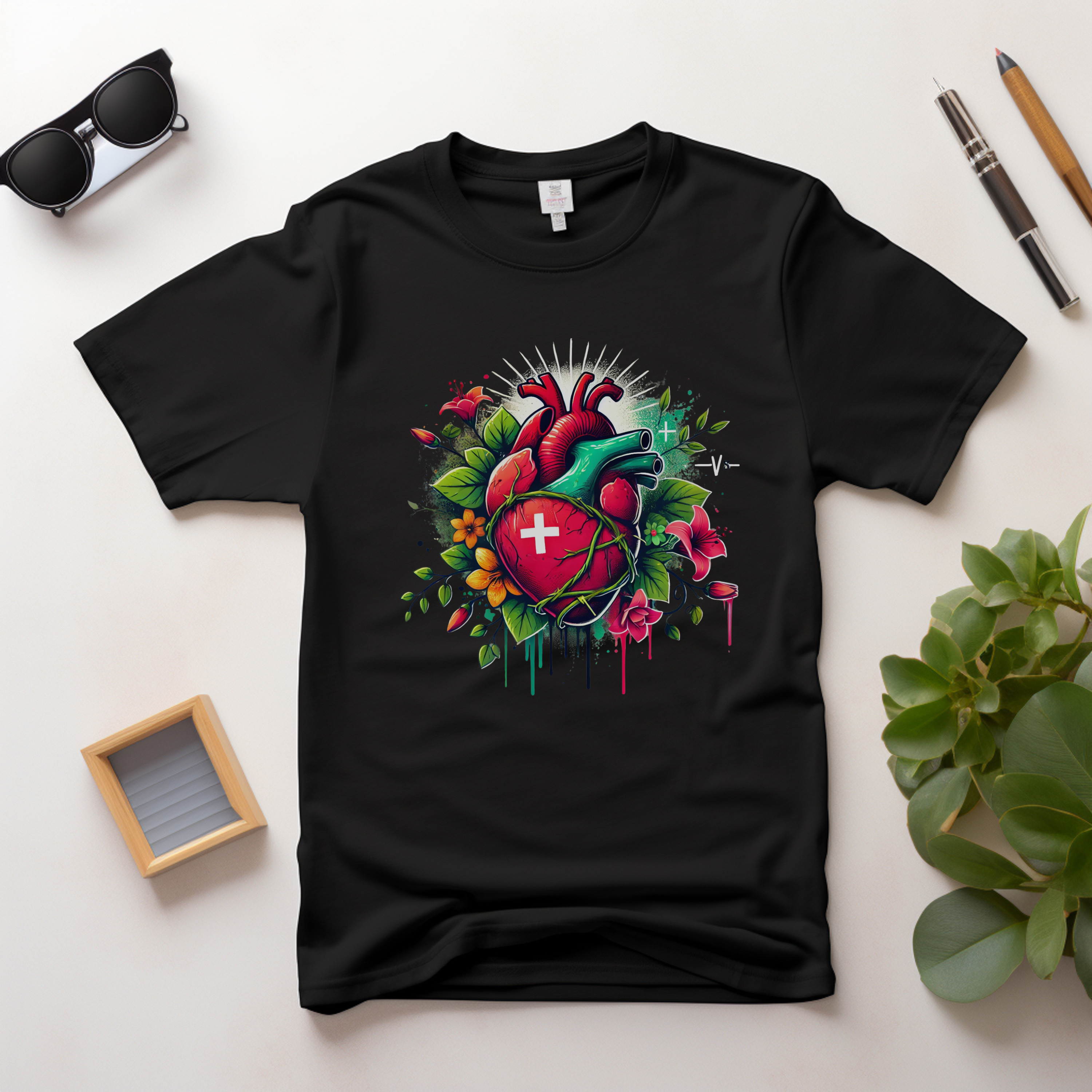 Heart Healing San Valentine T-Shirt product thumbnail image Heart Healing San Valentine T-Shirt product thumbnail image