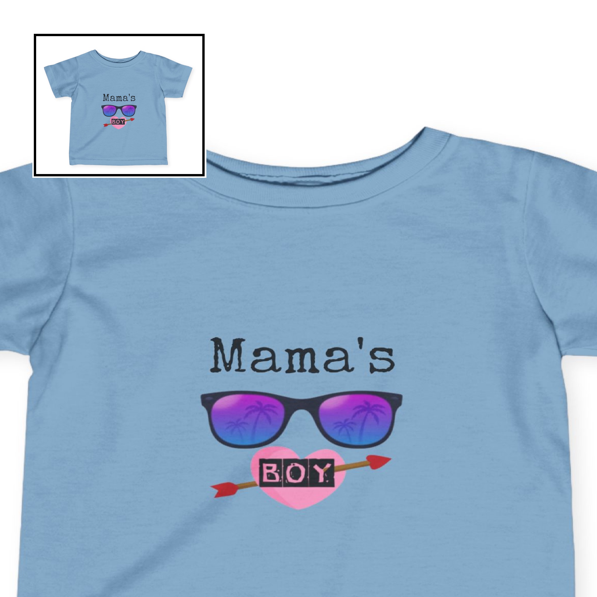 Infant Tee-“Mama's Boy" Infant Tee-“Mama's Boy"