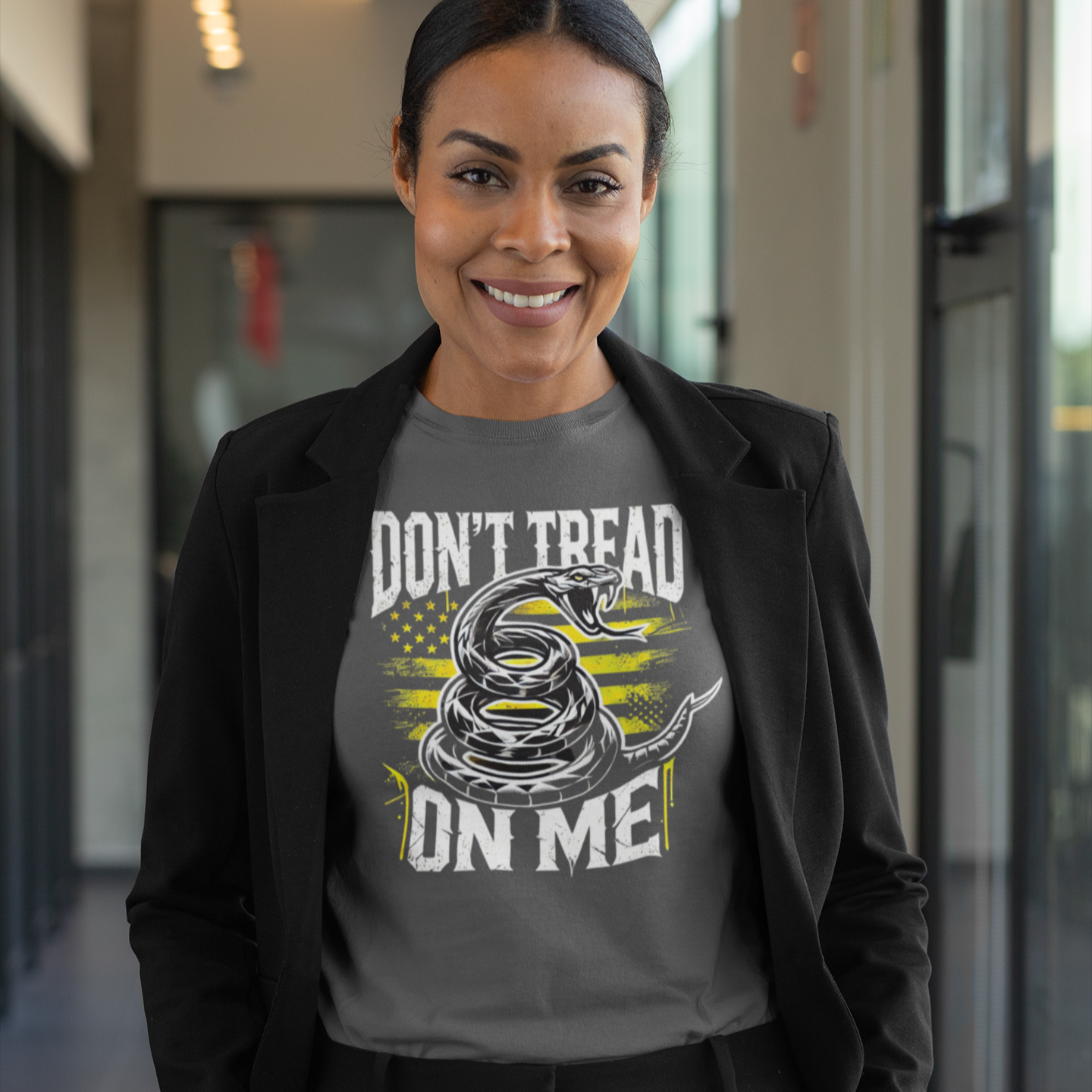 Don’t Tread On Me Modern Gadsden Tee product thumbnail image