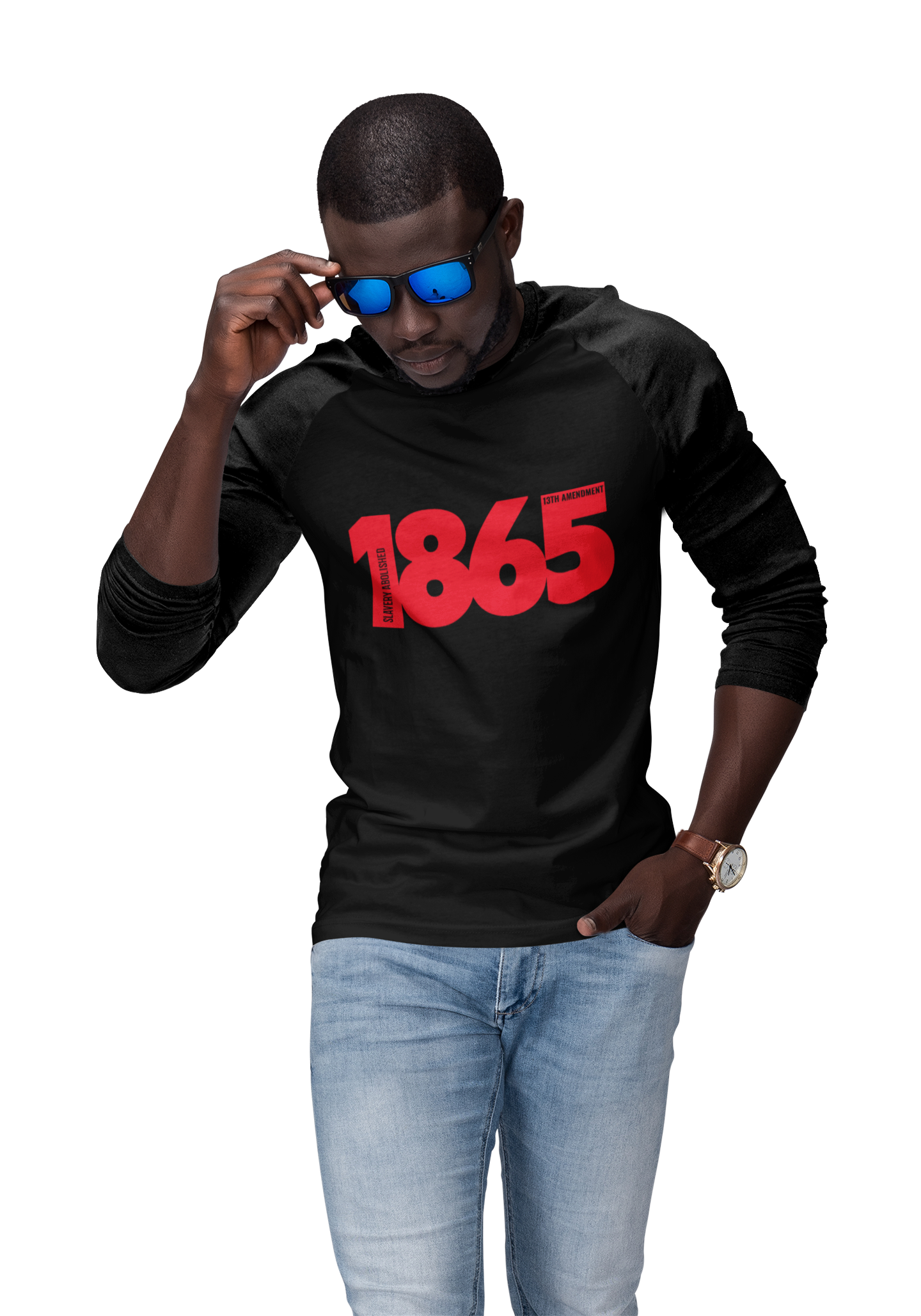Black History Month - 1865 Civil Rights Unisex Tee - FREE SHIPPING
