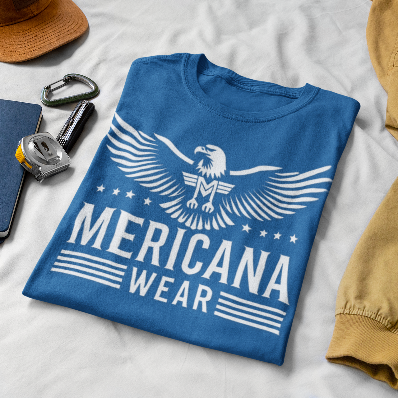 Winged Eagle Heavy Cotton Tee product thumbnail image