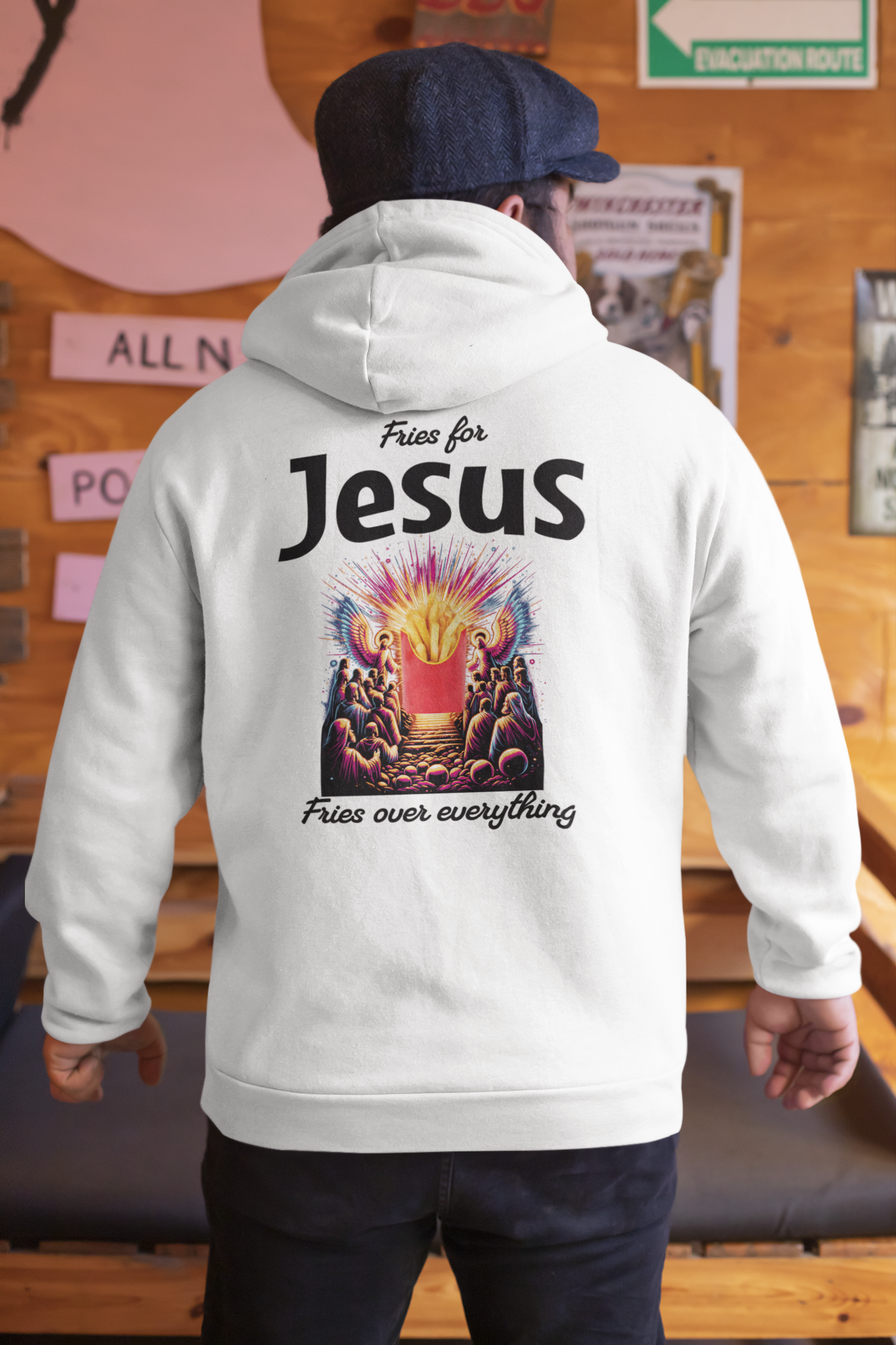 Fries for Jesus Hoodie Fries for Jesus Hoodie