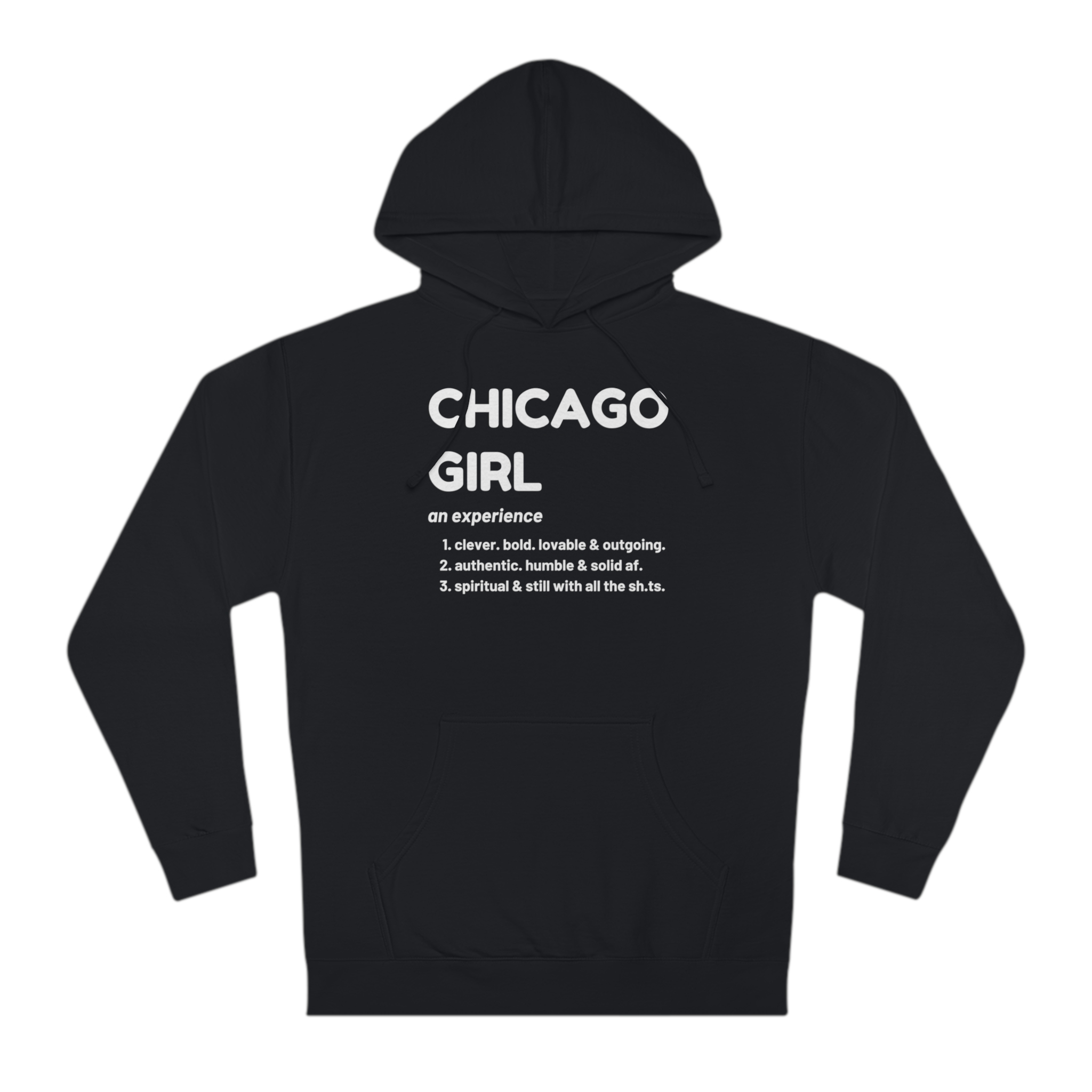 Chicago Girl Hooded Sweatshirt product thumbnail image Chicago Girl Hooded Sweatshirt product thumbnail image