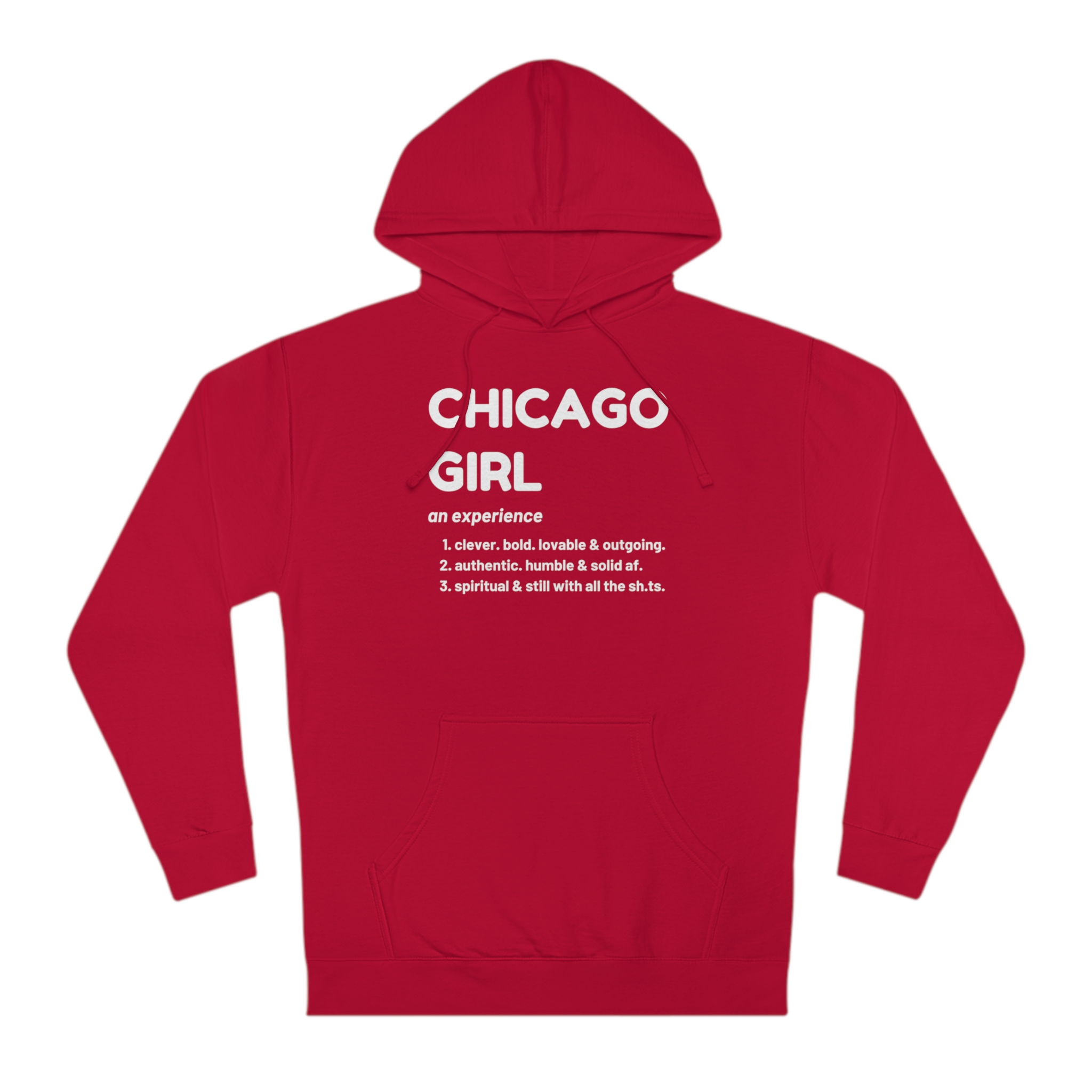 Chicago Girl Hooded Sweatshirt product thumbnail image Chicago Girl Hooded Sweatshirt product thumbnail image