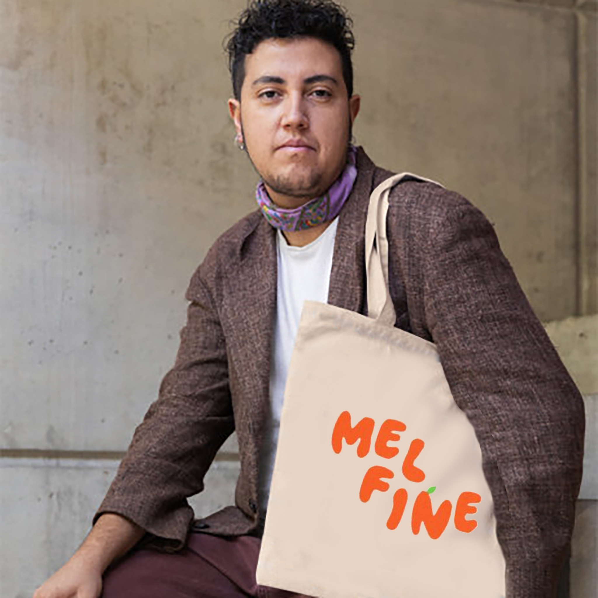 Cotton Canvas Tote Bag - Mel Fine product thumbnail image Cotton Canvas Tote Bag - Mel Fine product thumbnail image