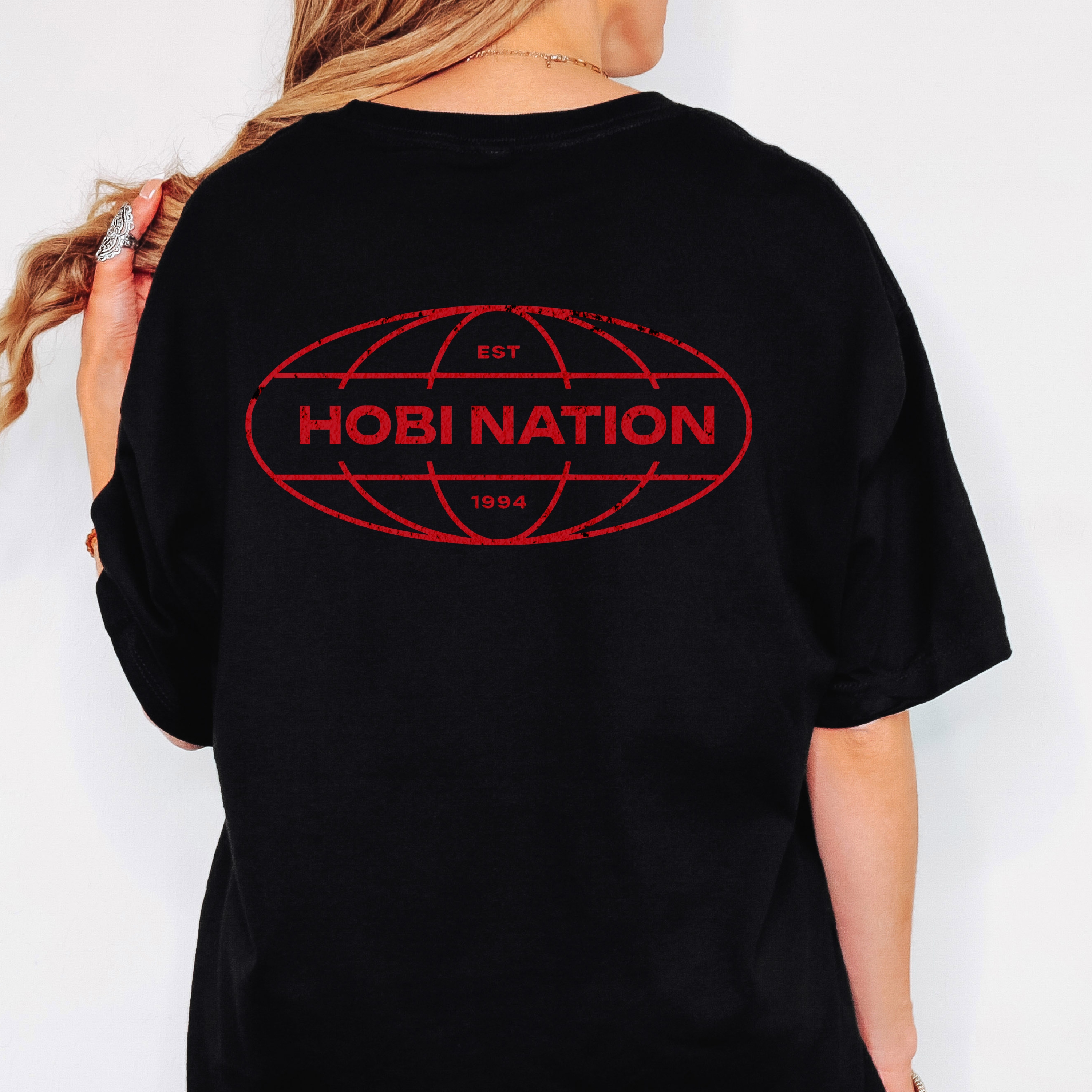 HOBI Solo Tour Unisex Shirt with Front and Back Print, Designed for Army by Army product thumbnail image HOBI Solo Tour Unisex Shirt with Front and Back Print, Designed for Army by Army product thumbnail image