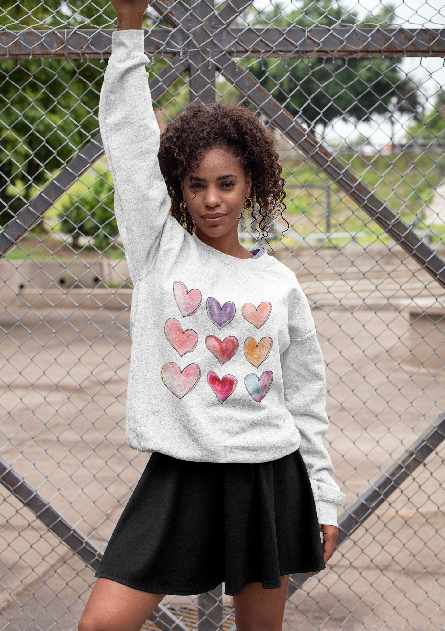 Women's Heart Sweatshirt product thumbnail image Women's Heart Sweatshirt product thumbnail image
