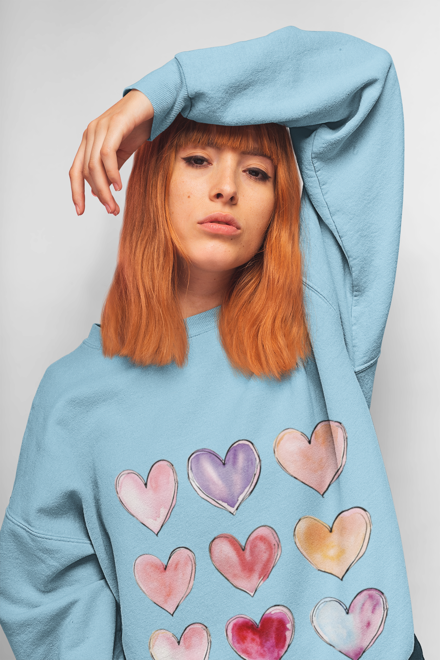 Women's Heart Sweatshirt product thumbnail image Women's Heart Sweatshirt product thumbnail image