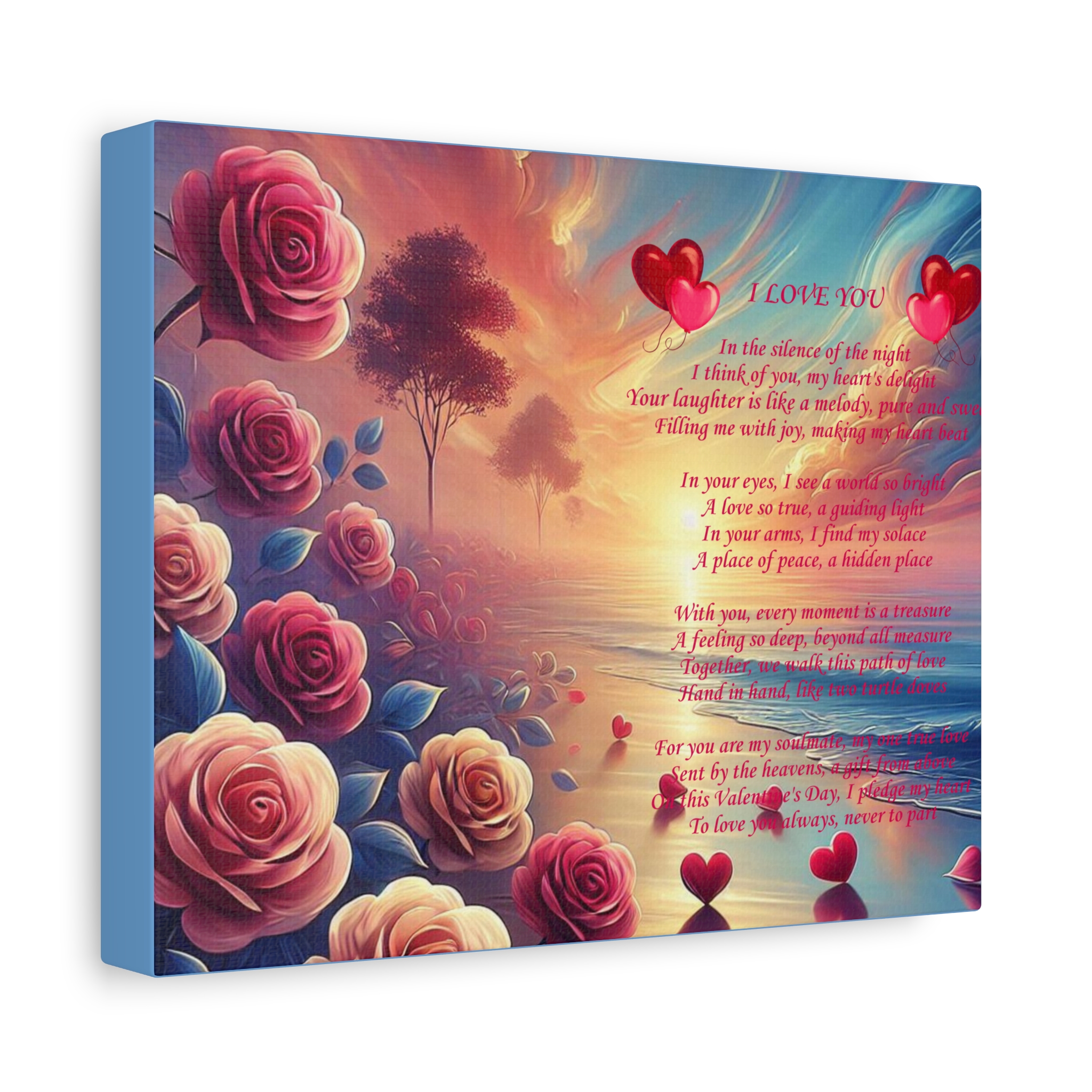 Valentine's Day Matte Canvas Print product thumbnail image Valentine's Day Matte Canvas Print product thumbnail image
