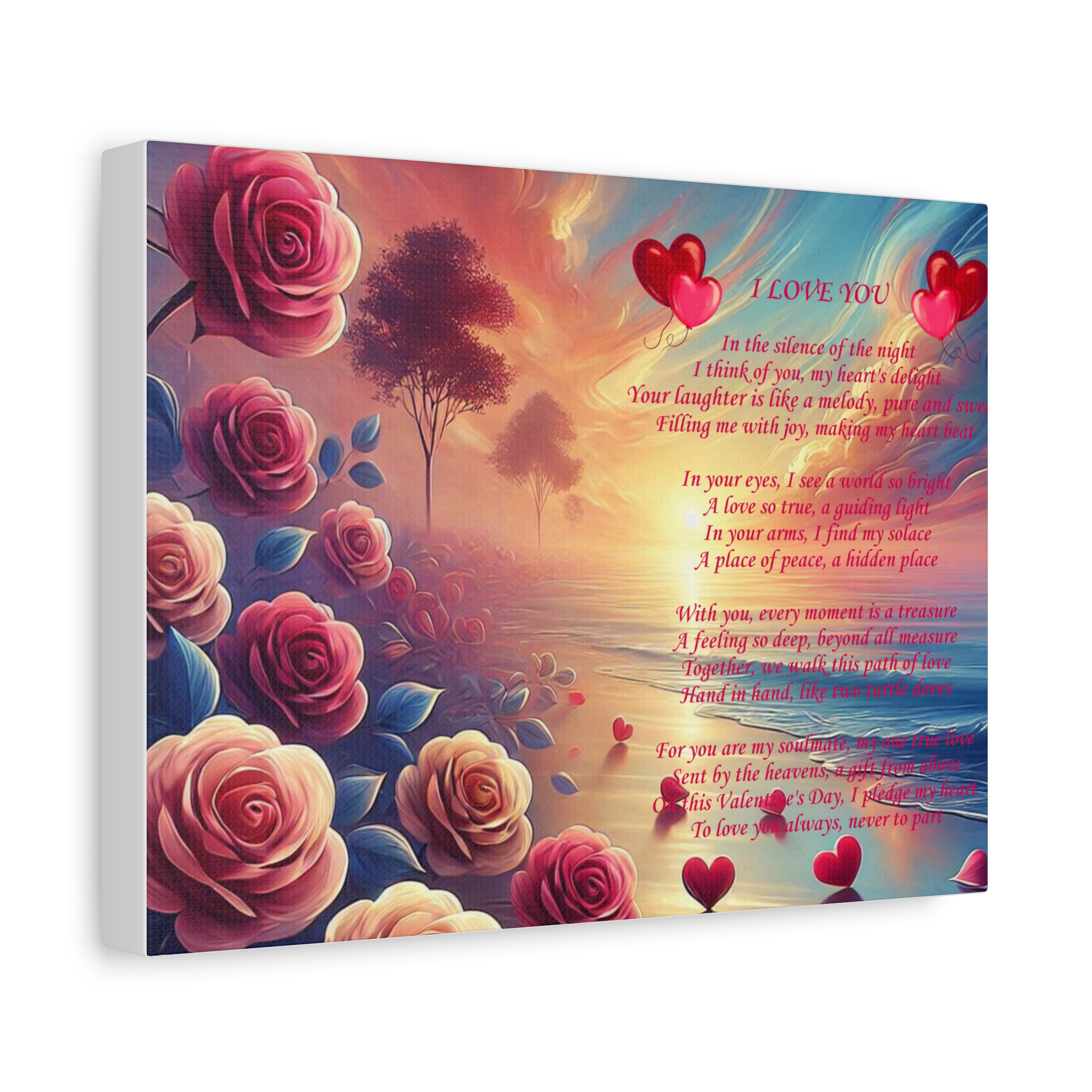 Valentine's Day Matte Canvas Print product thumbnail image Valentine's Day Matte Canvas Print product thumbnail image