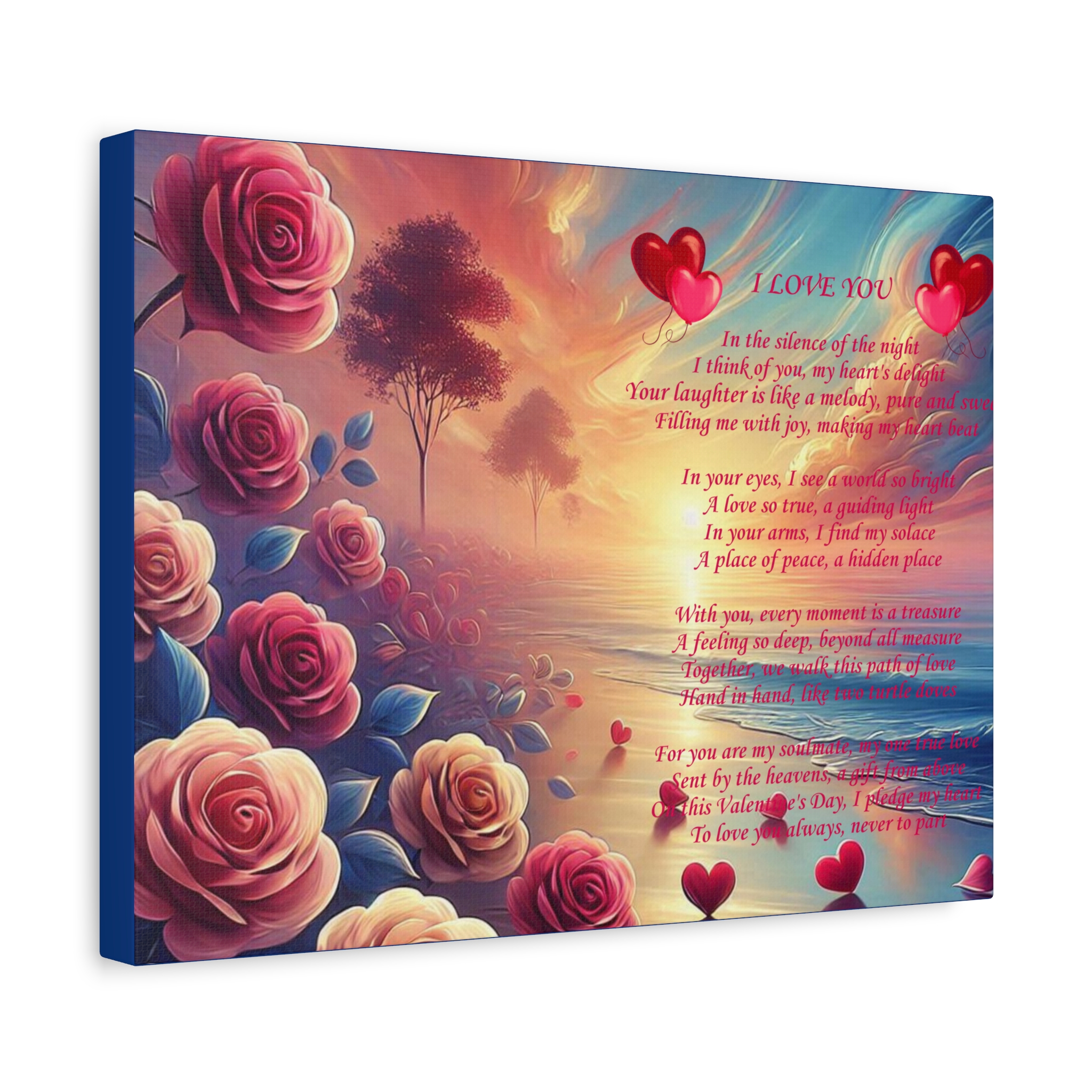 Valentine's Day Matte Canvas Print product thumbnail image Valentine's Day Matte Canvas Print product thumbnail image