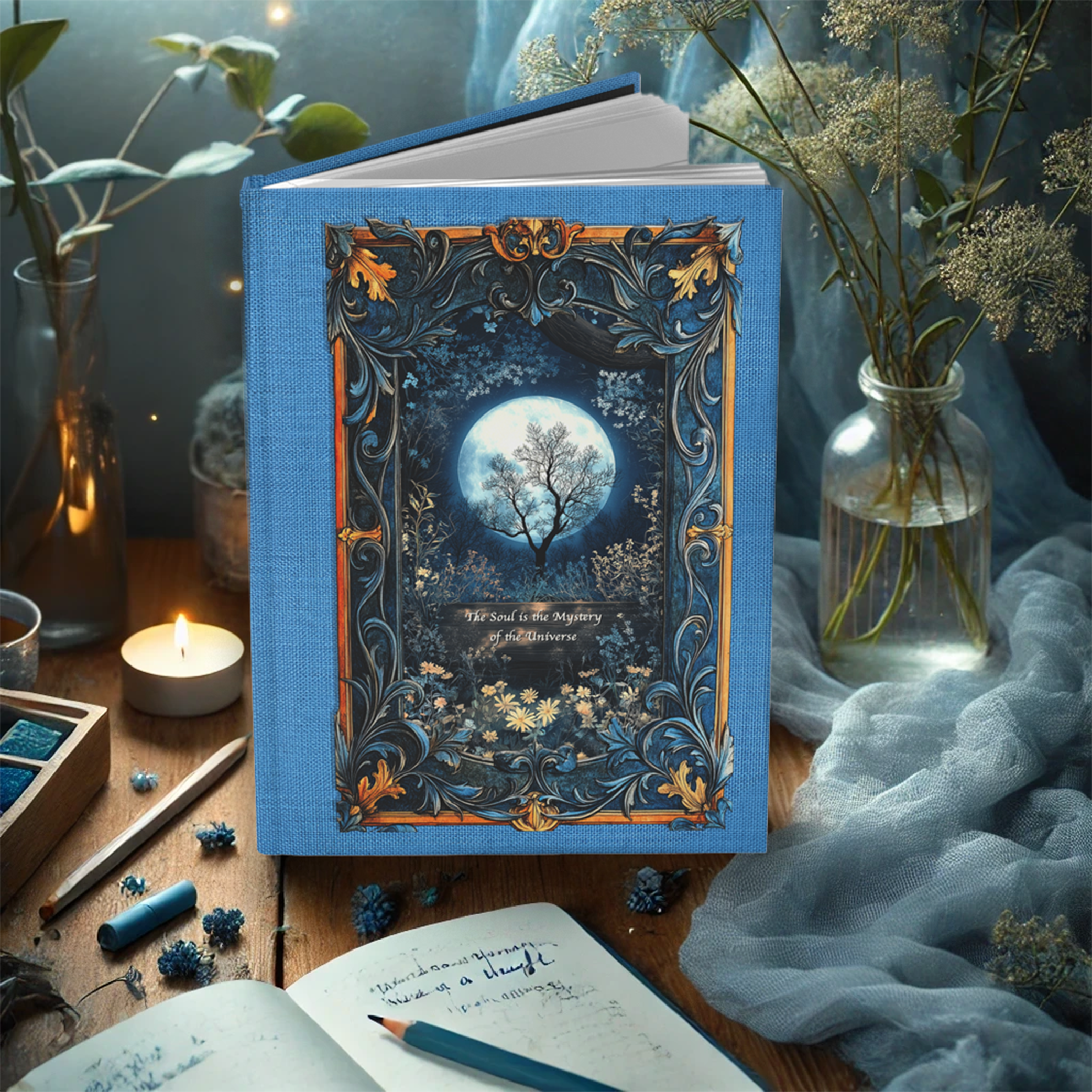 The Soul's Mystery Hardcover Journal Matte – Vintage Framed Edition product thumbnail image The Soul's Mystery Hardcover Journal Matte – Vintage Framed Edition product thumbnail image