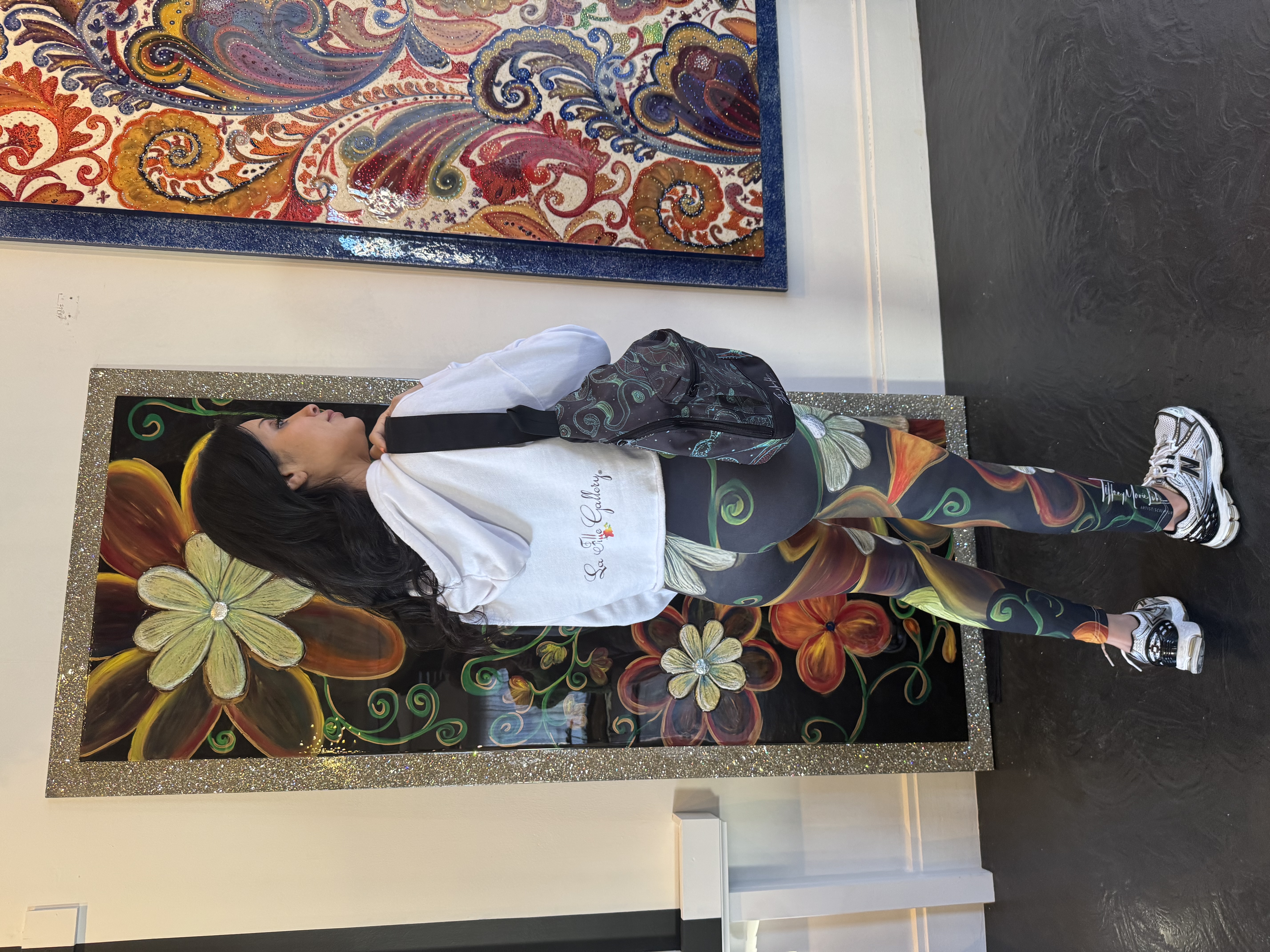 Leggings - LaFille Gallery “Bali” by Tiffany Marie Luke product thumbnail image Leggings - LaFille Gallery “Bali” by Tiffany Marie Luke product thumbnail image