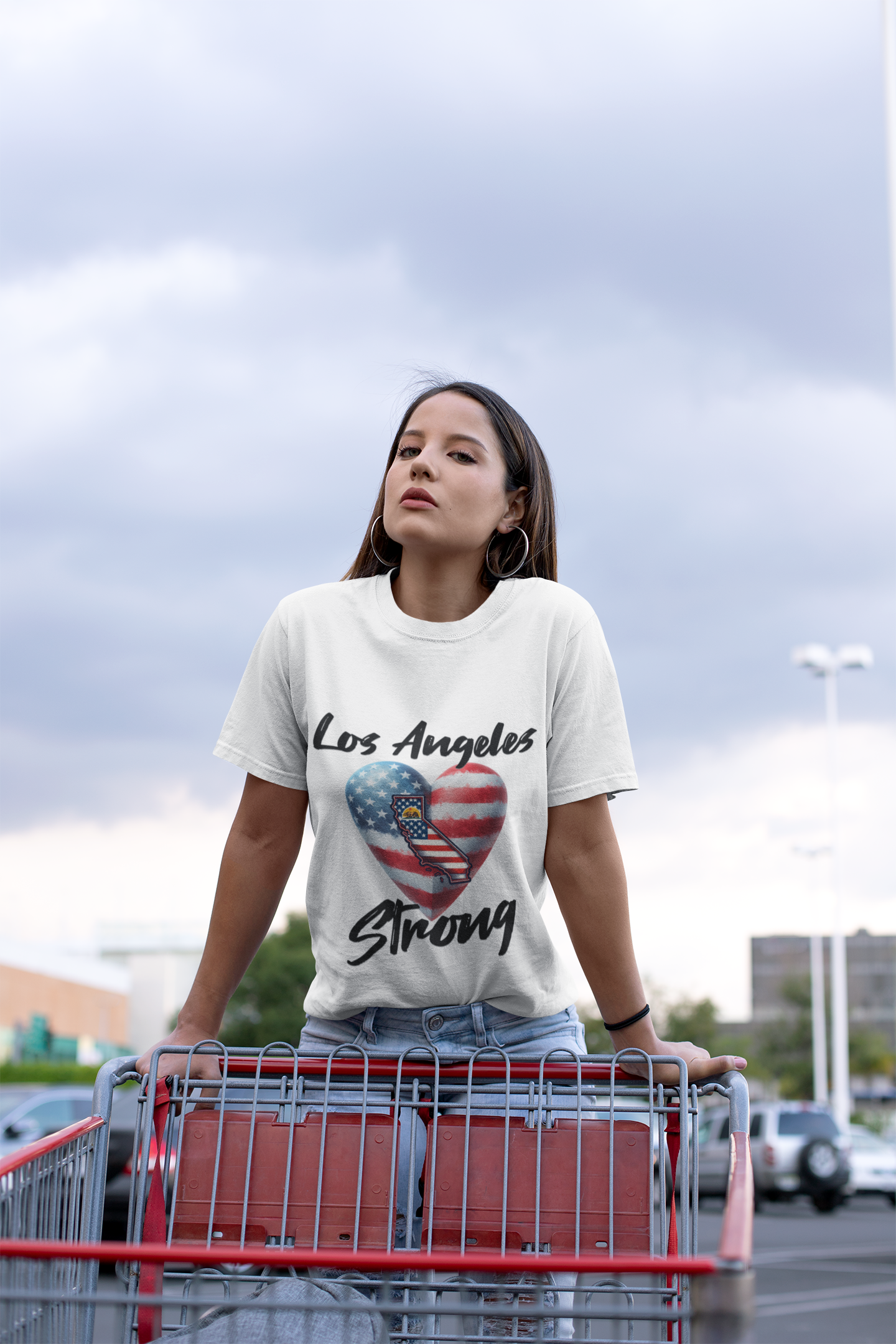 Los Angeles Strong T-Shirt, LA Pride Tee, California Love Shirt, City of Angels Gift, Unisex Cotton Top product thumbnail image Los Angeles Strong T-Shirt, LA Pride Tee, California Love Shirt, City of Angels Gift, Unisex Cotton Top product thumbnail image