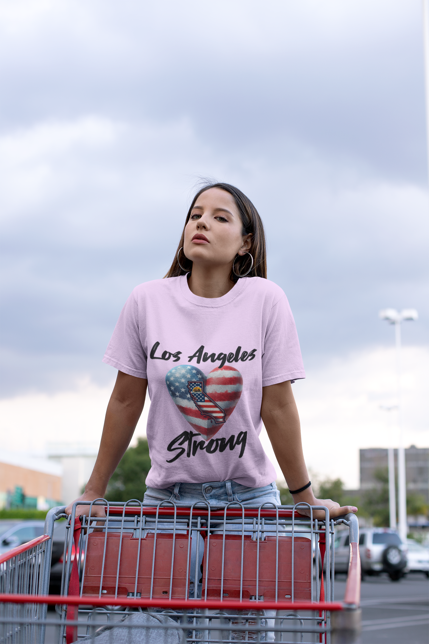 Los Angeles Strong T-Shirt, LA Pride Tee, California Love Shirt, City of Angels Gift, Unisex Cotton Top product thumbnail image Los Angeles Strong T-Shirt, LA Pride Tee, California Love Shirt, City of Angels Gift, Unisex Cotton Top product thumbnail image