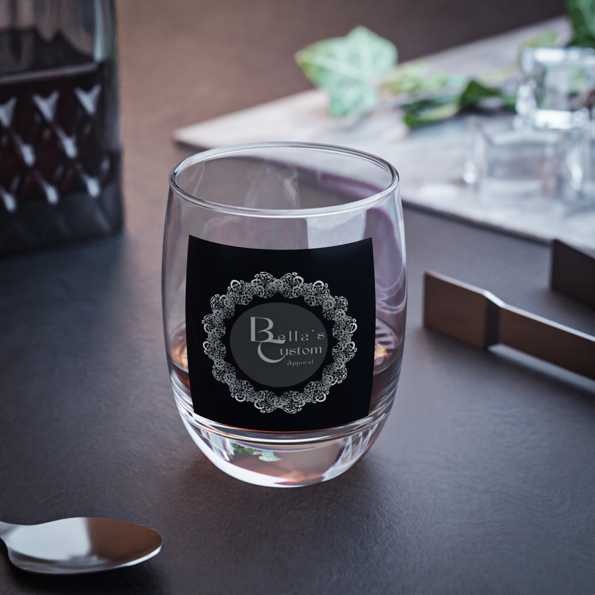 Bella's Custom Whiskey Glass product thumbnail image