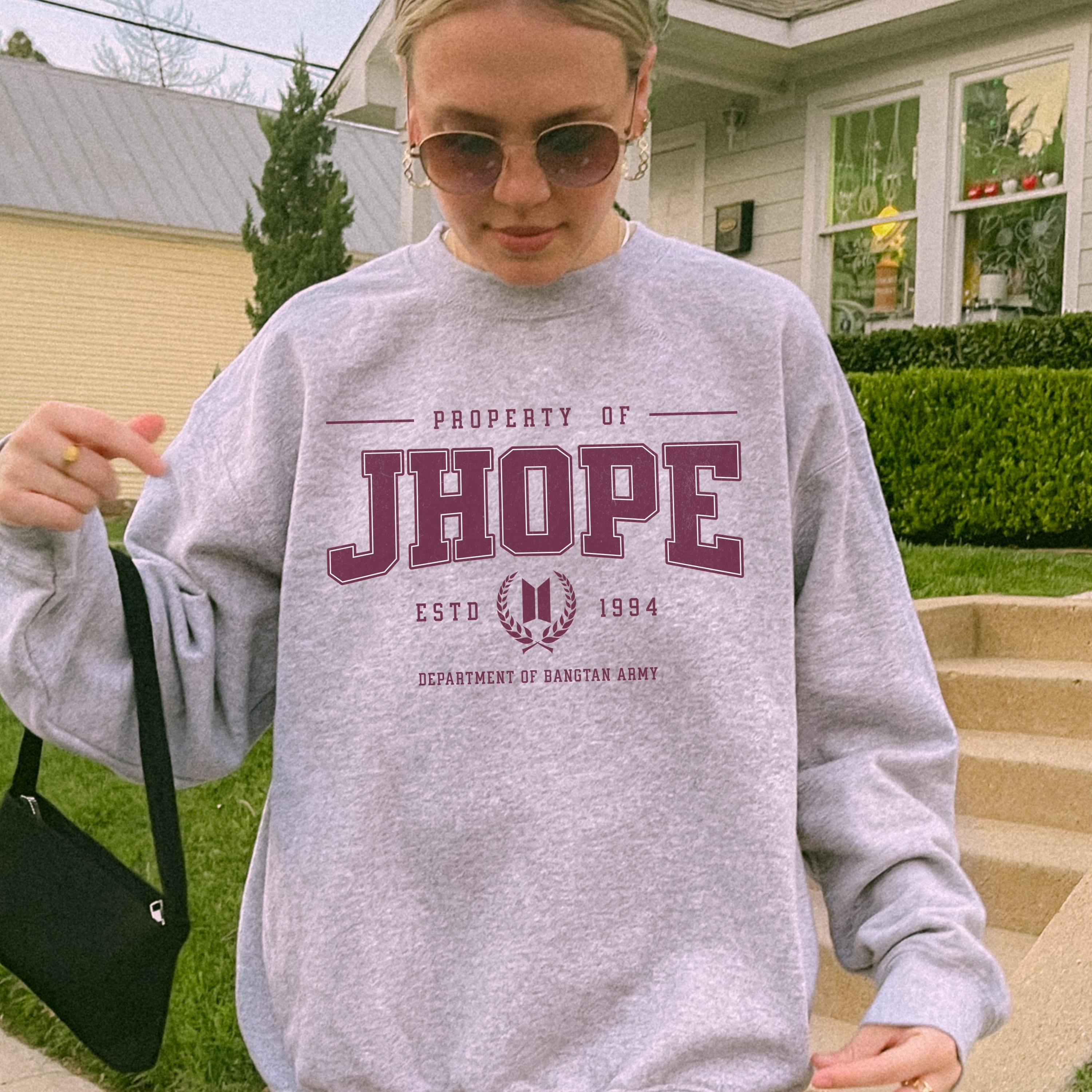 Hobi Bias Sweatshirt, Designed for ARMY by ARMY product thumbnail image Hobi Bias Sweatshirt, Designed for ARMY by ARMY product thumbnail image