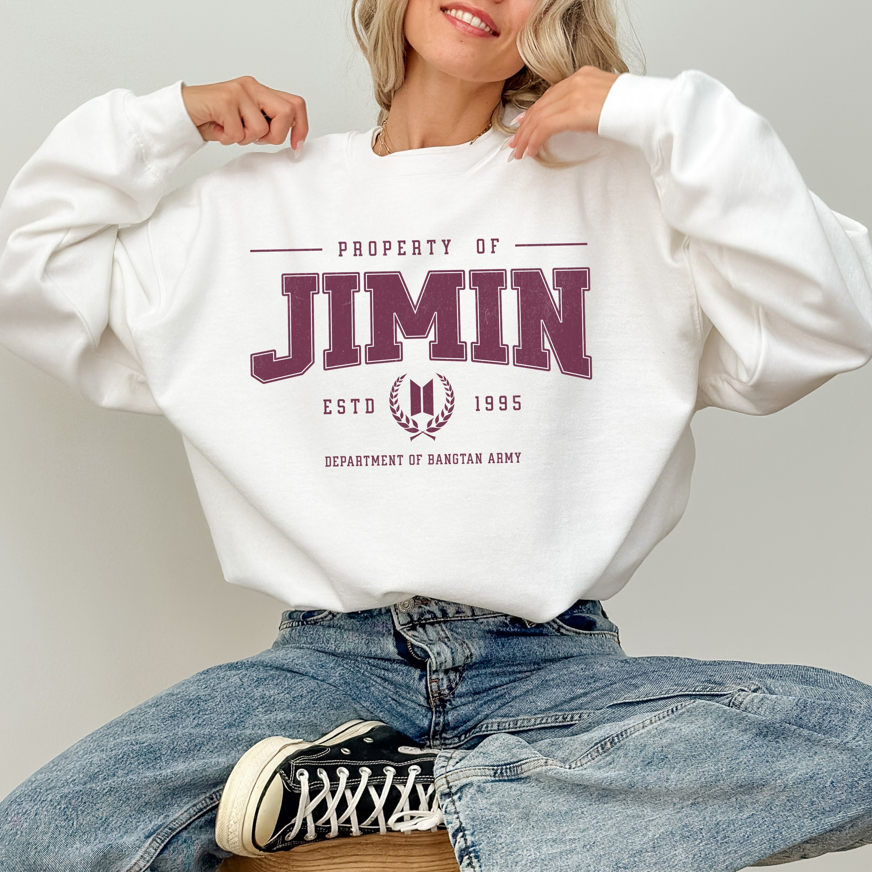 Jimin Bias Sweatshirt, Designed for ARMY by ARMY product thumbnail image Jimin Bias Sweatshirt, Designed for ARMY by ARMY product thumbnail image