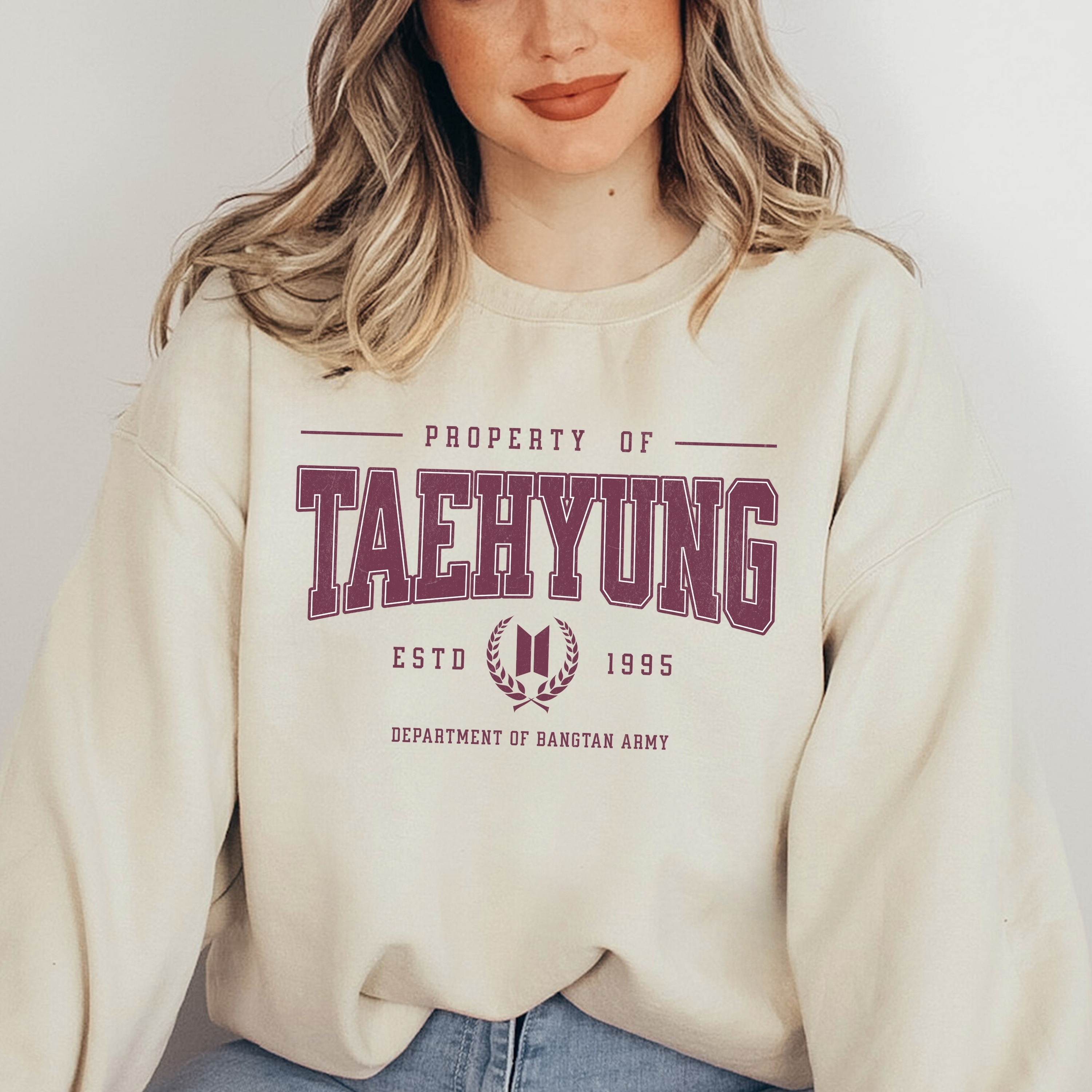 V Bias Sweatshirt, Designed for ARMY by ARMY V Bias Sweatshirt, Designed for ARMY by ARMY